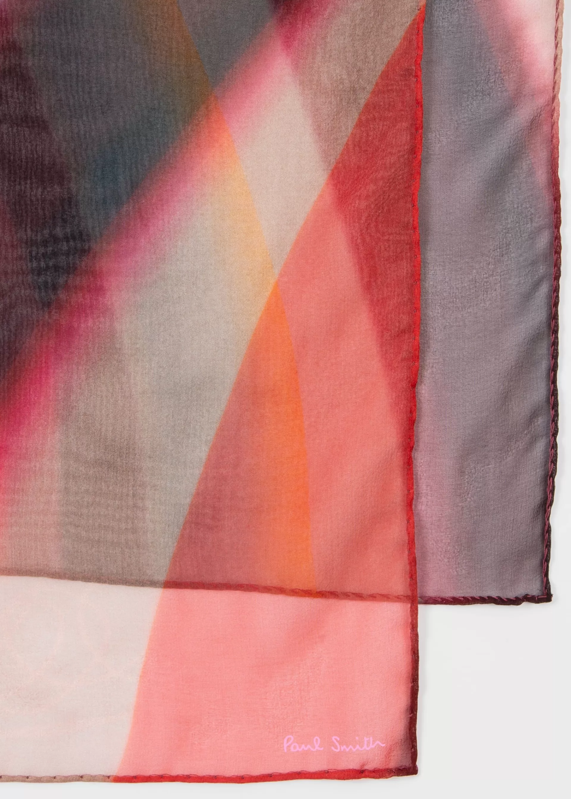 Spray Swirl' Silk Scarf>Paul Smith Outlet