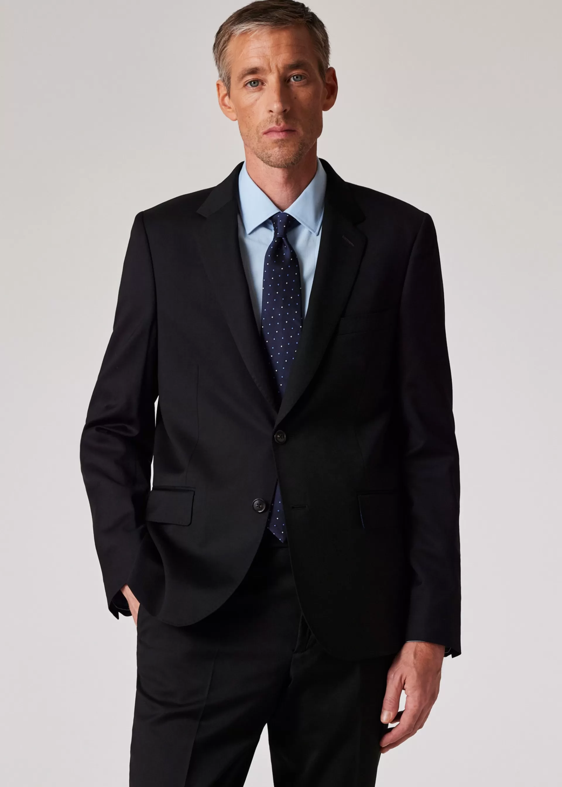 Tailored-Fit Wool Twill Two-Button Suit>Paul Smith Best Sale