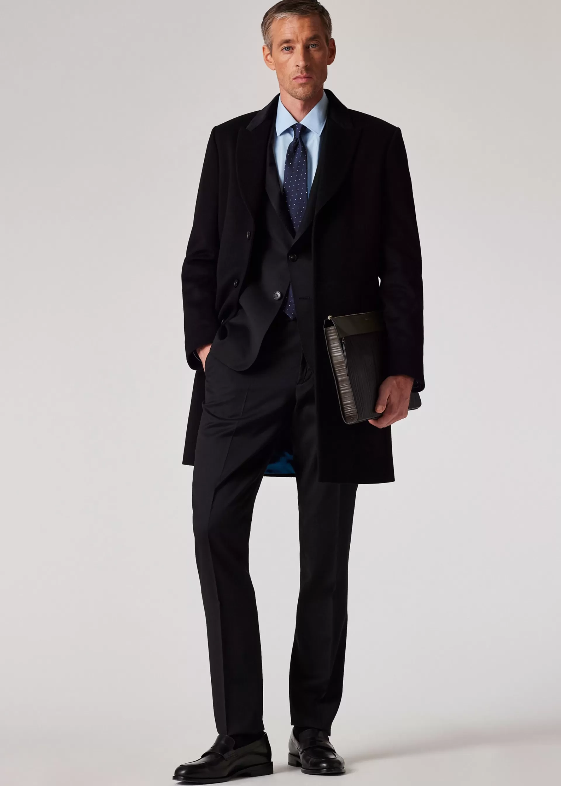 Tailored-Fit Wool Twill Two-Button Suit>Paul Smith Best Sale