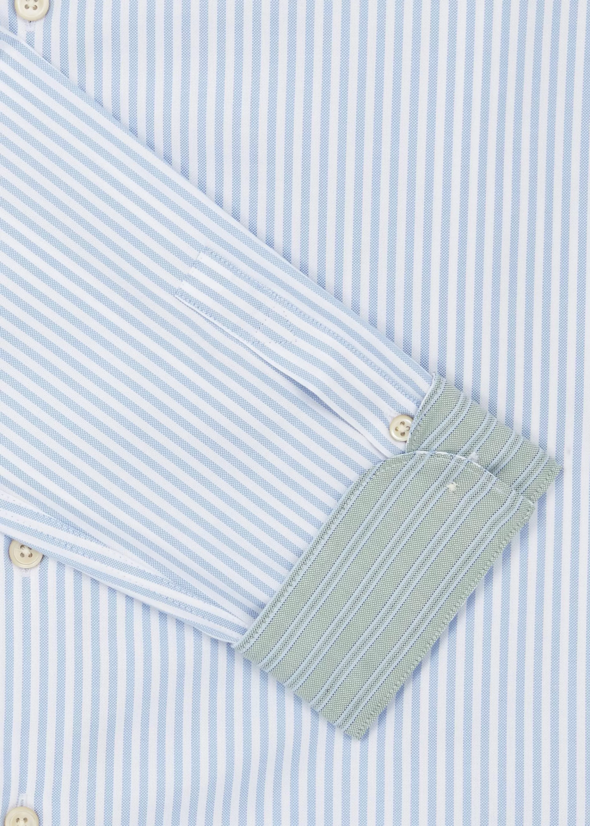 Tailored-Fit Light Blue Tonal Pinstripe Shirt>Paul Smith Outlet