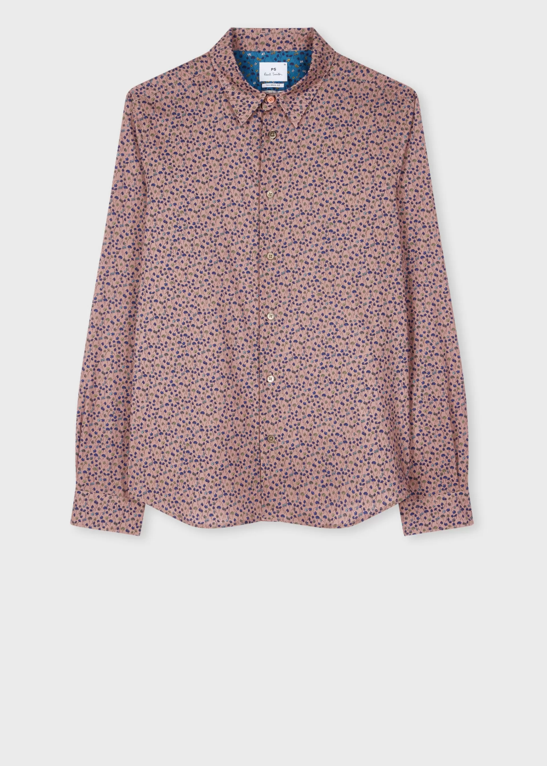 Tailored-Fit 'Oxalis Floral' Print Shirt>Paul Smith Store