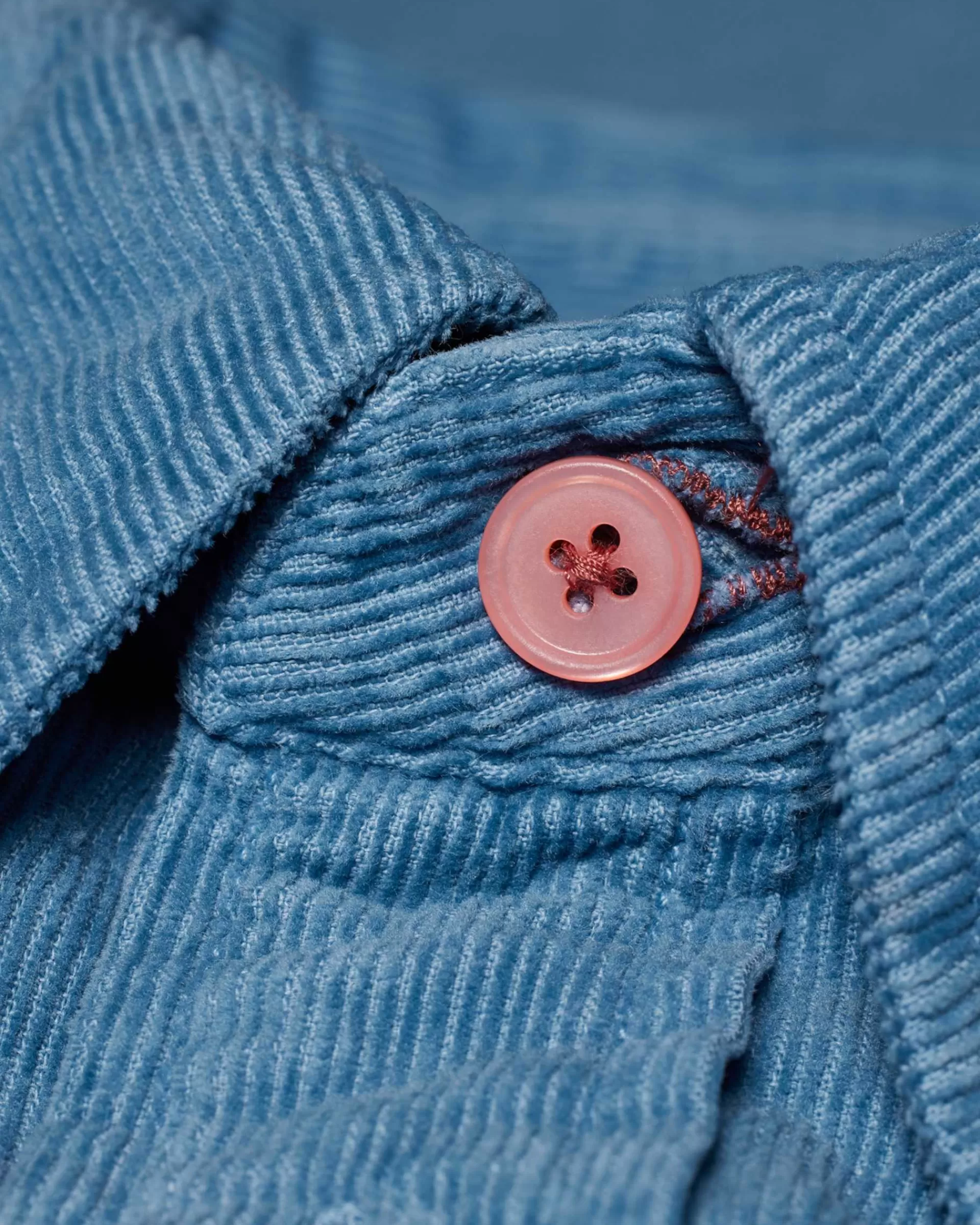 Tailored-Fit Pale Blue Corduroy Button-Down Shirt>Paul Smith Sale