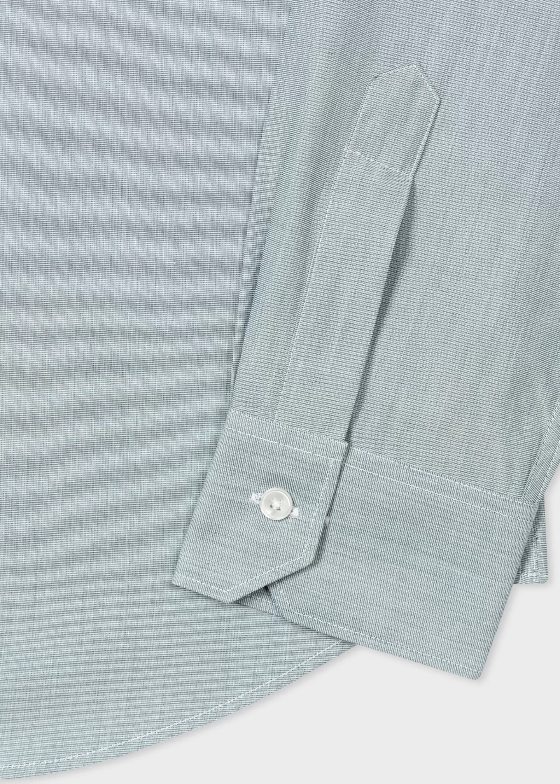 Tailored-Fit Pale End-on-End Cotton Shirt>Paul Smith Hot