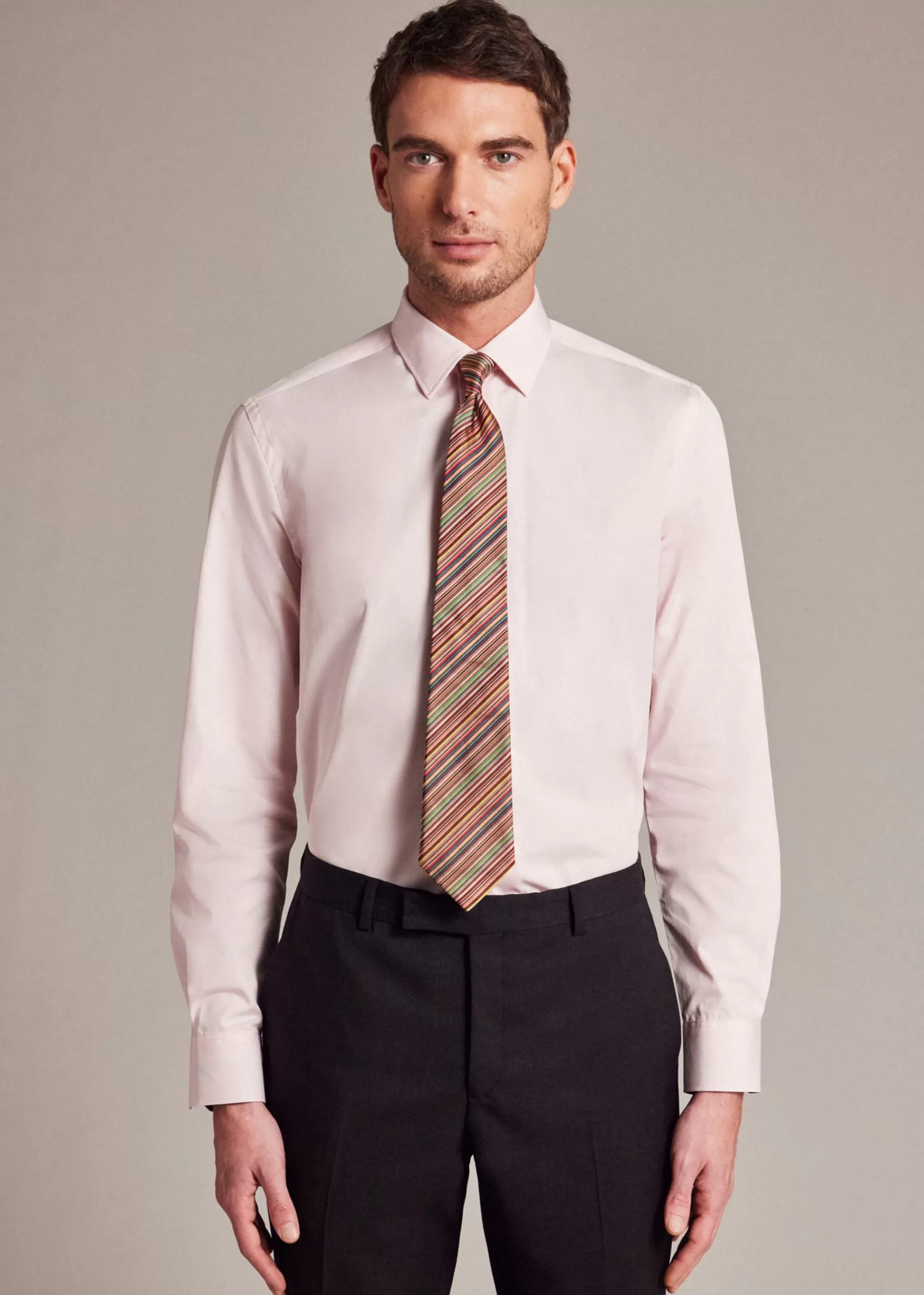 Tailored-Fit Cotton 'Artist Stripe' Cuff Shirt>Paul Smith Outlet