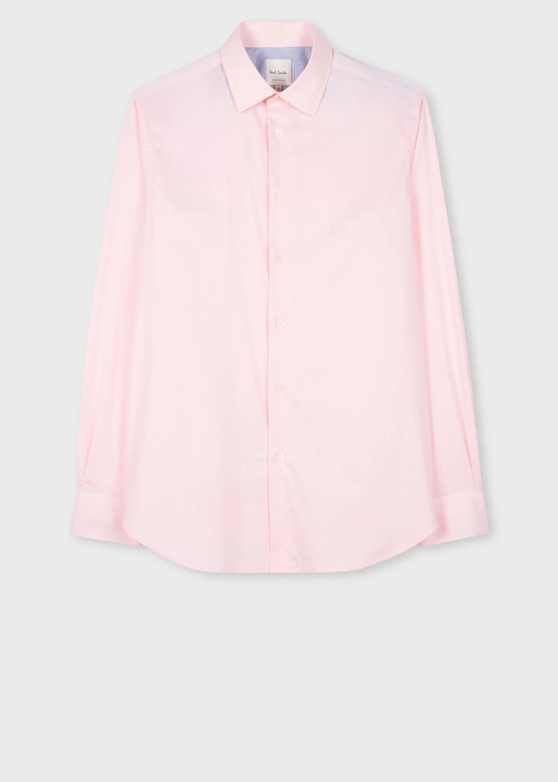 Tailored-Fit Mini Check Easy Care Shirt>Paul Smith Online