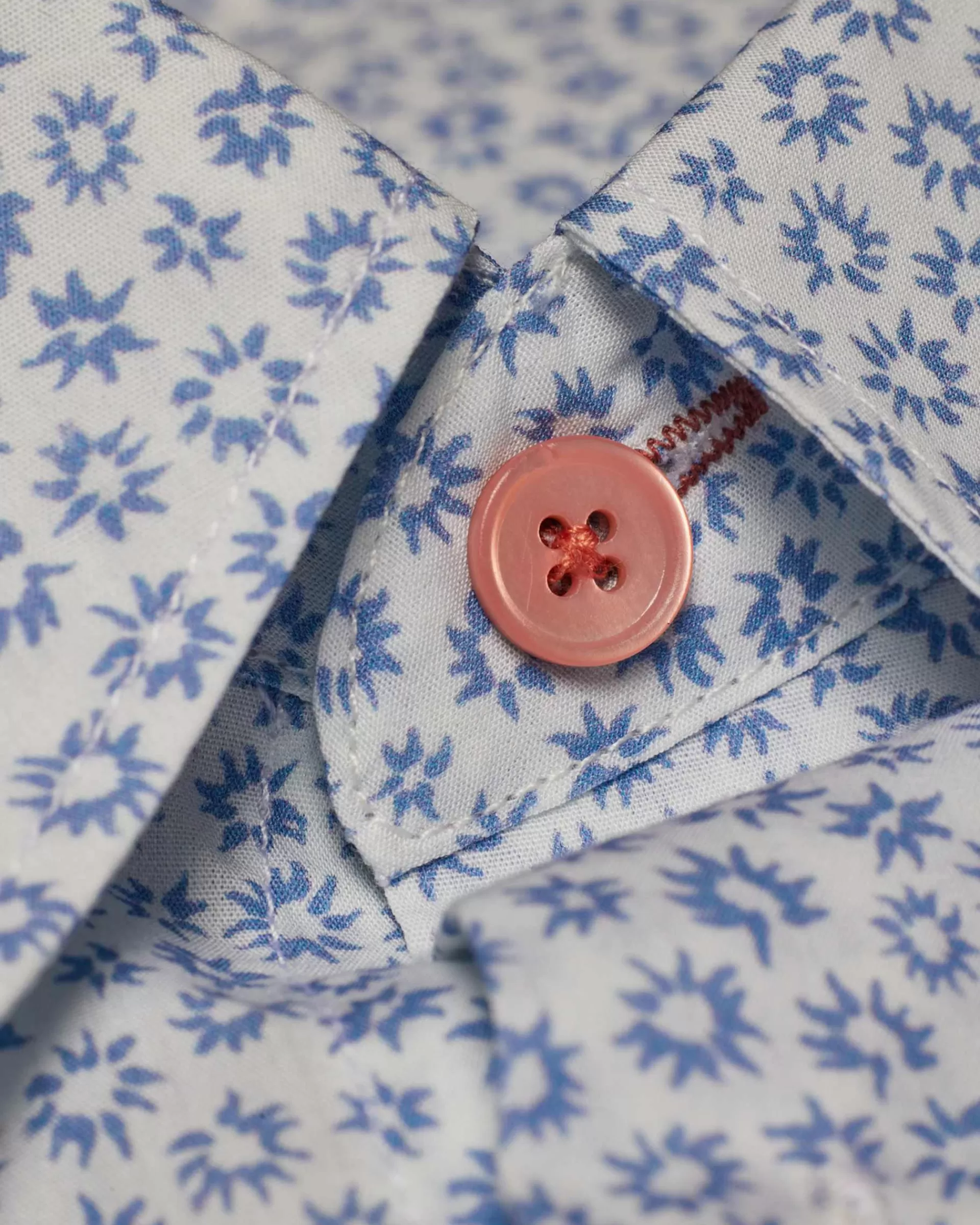 Tailored-Fit and Blue 'Ditsy Floral' Print Shirt>Paul Smith Discount