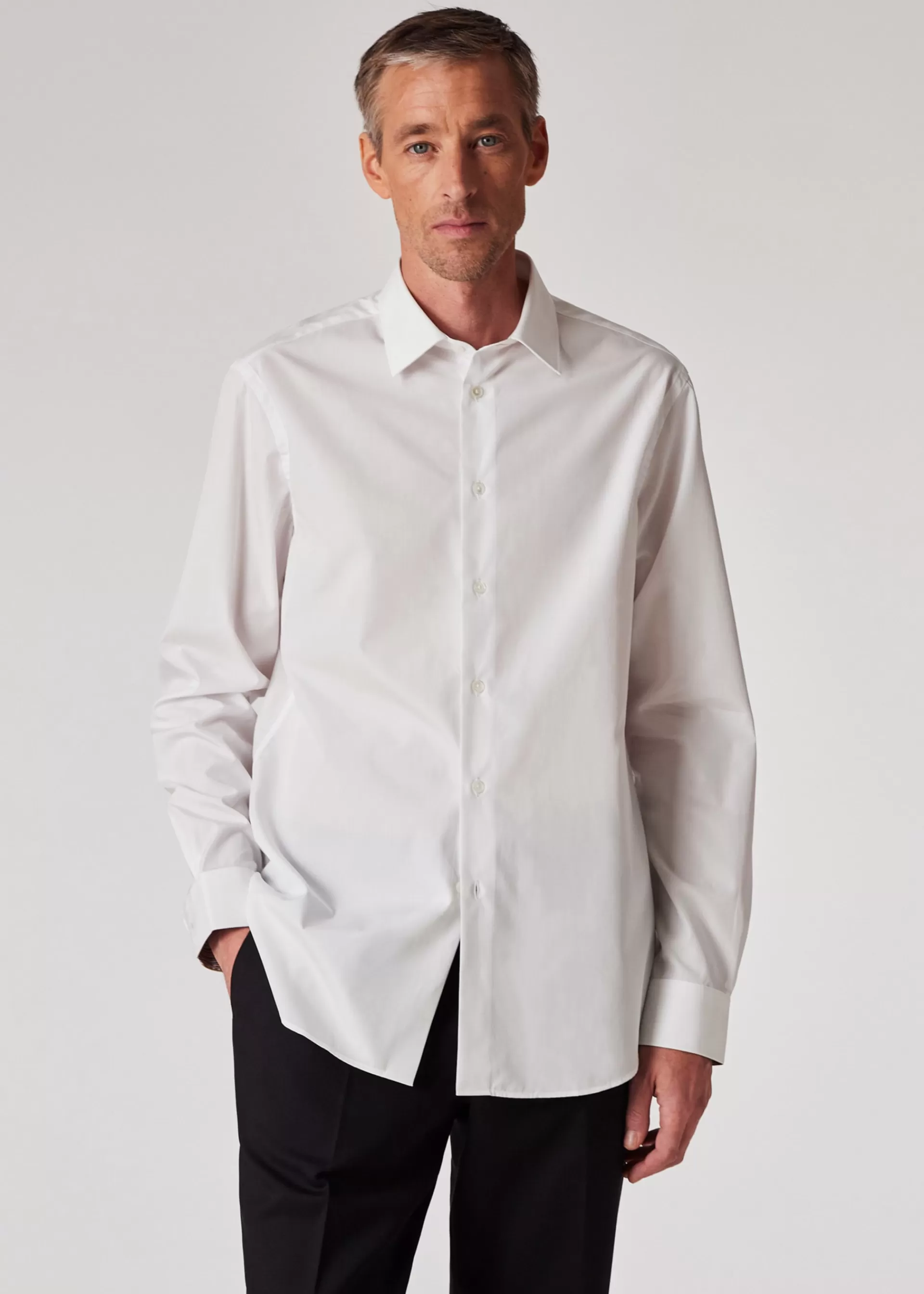 Tailored-Fit Cotton 'Signature Stripe' Cuff Shirt>Paul Smith Hot