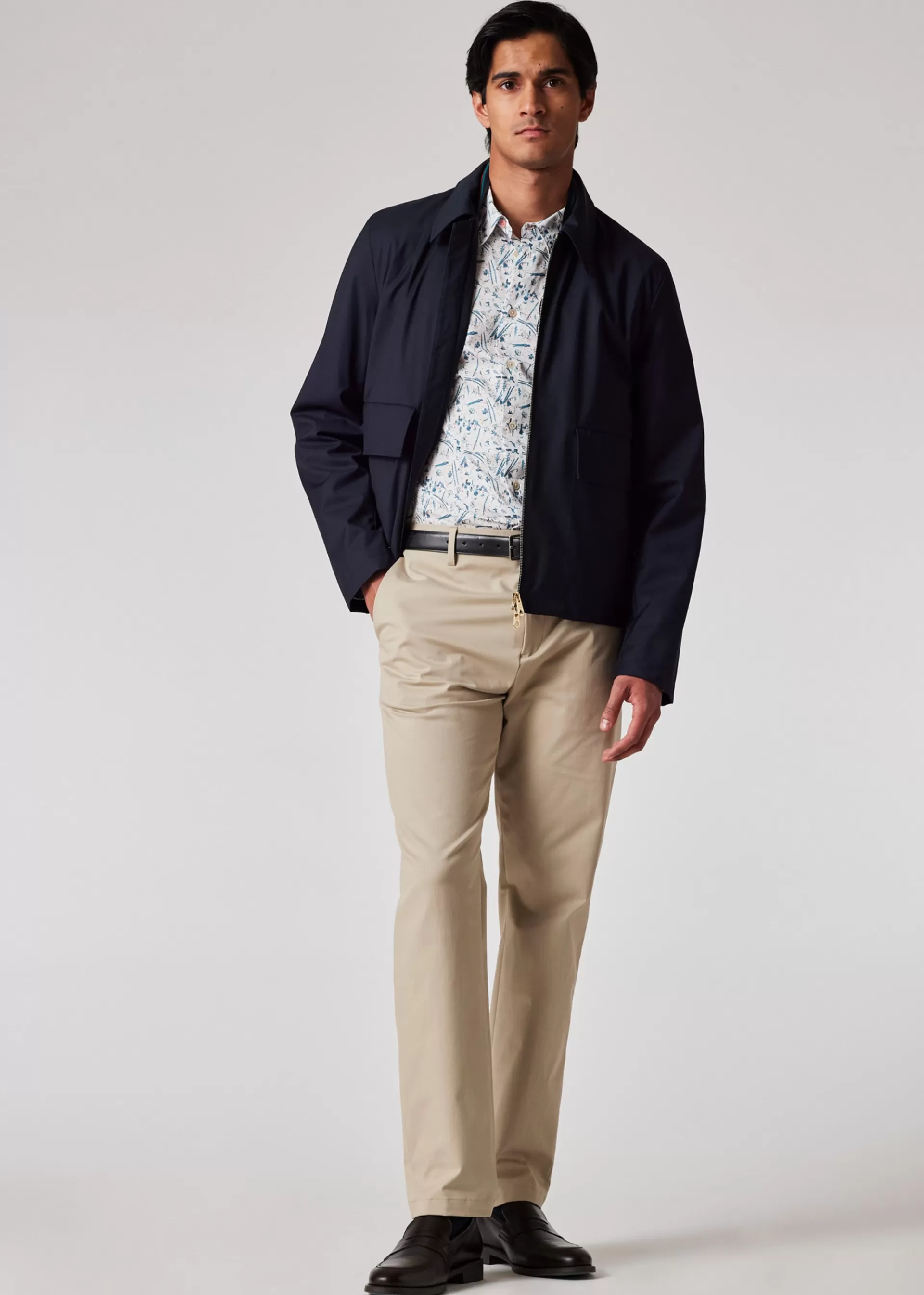 Tailored-Fit 'Runner Bean' Print Shirt>Paul Smith Hot