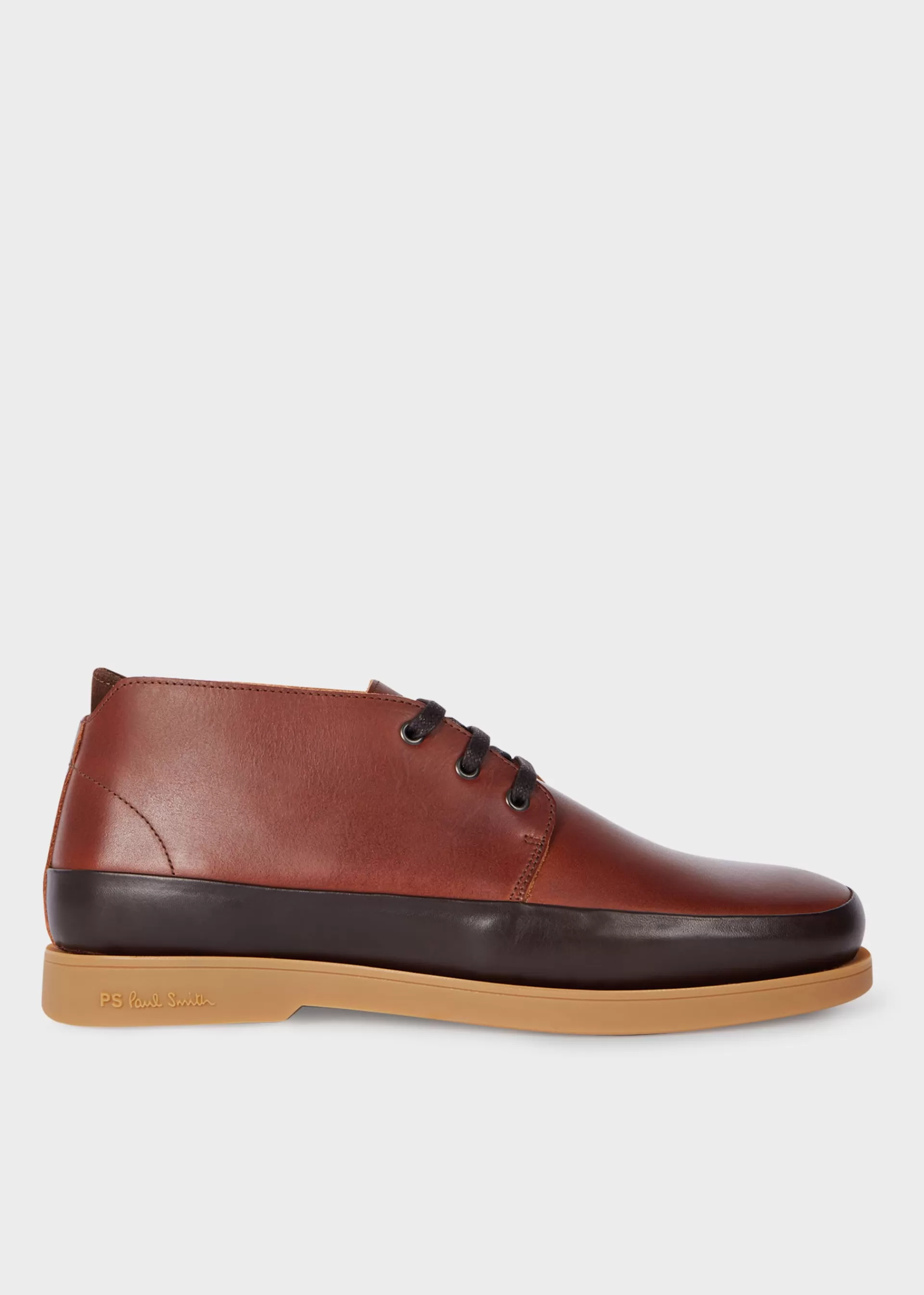 Leather 'Crane' Chukka Boots>Paul Smith Shop