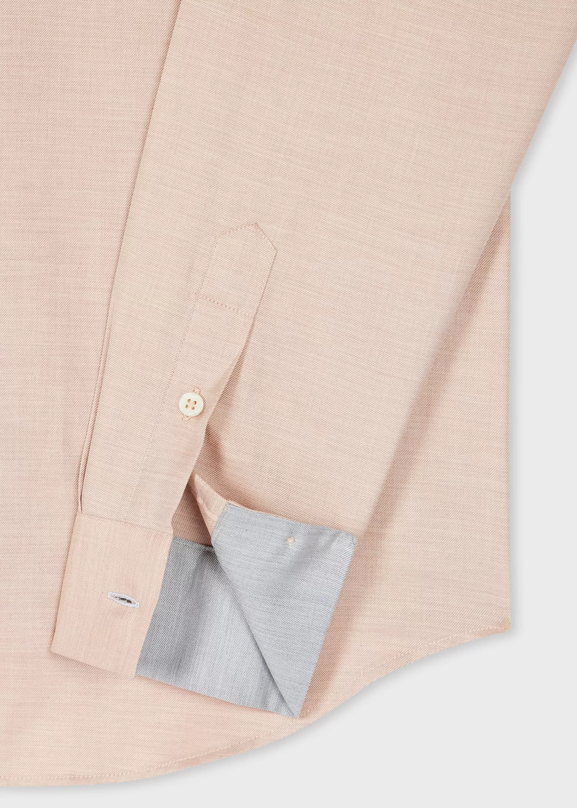 Yarn-Dye Brushed Cotton Twill Shirt>Paul Smith Online