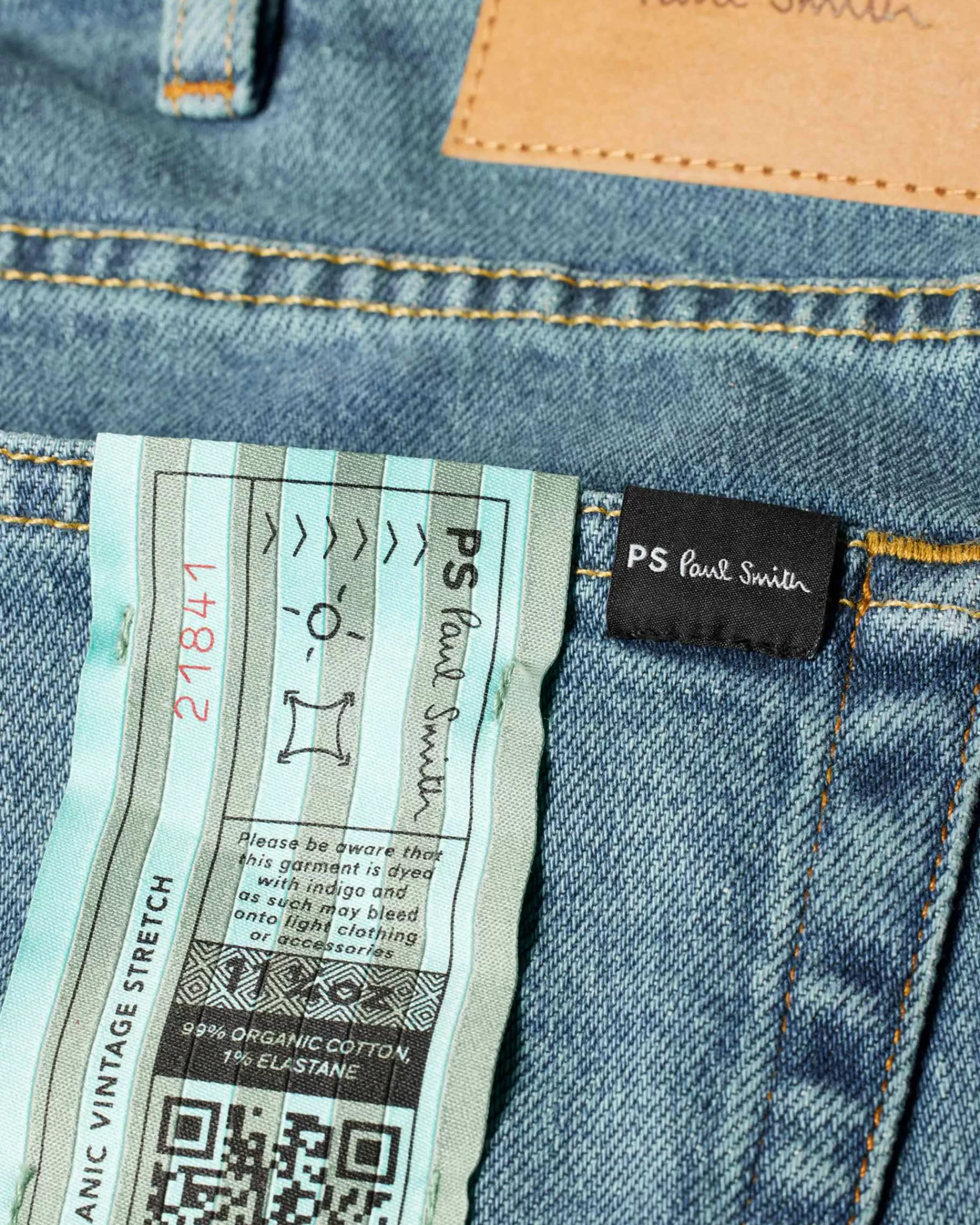 Tapered-Fit Antique Wash 'Organic Vintage Stretch' Jeans>Paul Smith Cheap