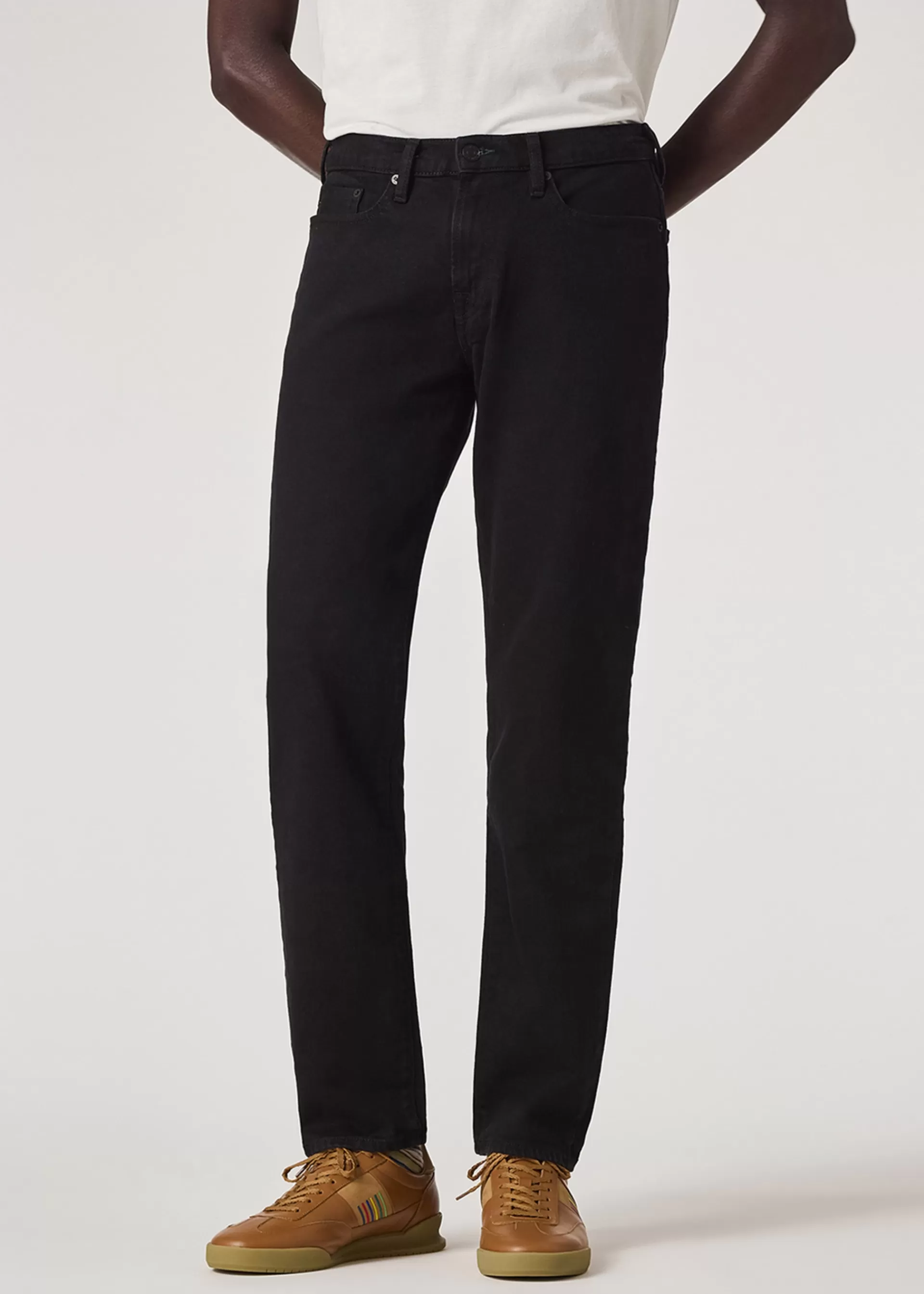 Tapered-Fit Organic Stretch Jeans>Paul Smith Outlet