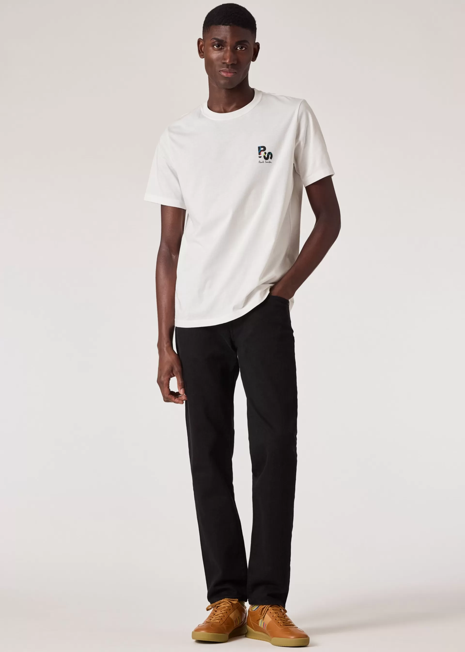 Tapered-Fit Organic Stretch Jeans>Paul Smith Outlet