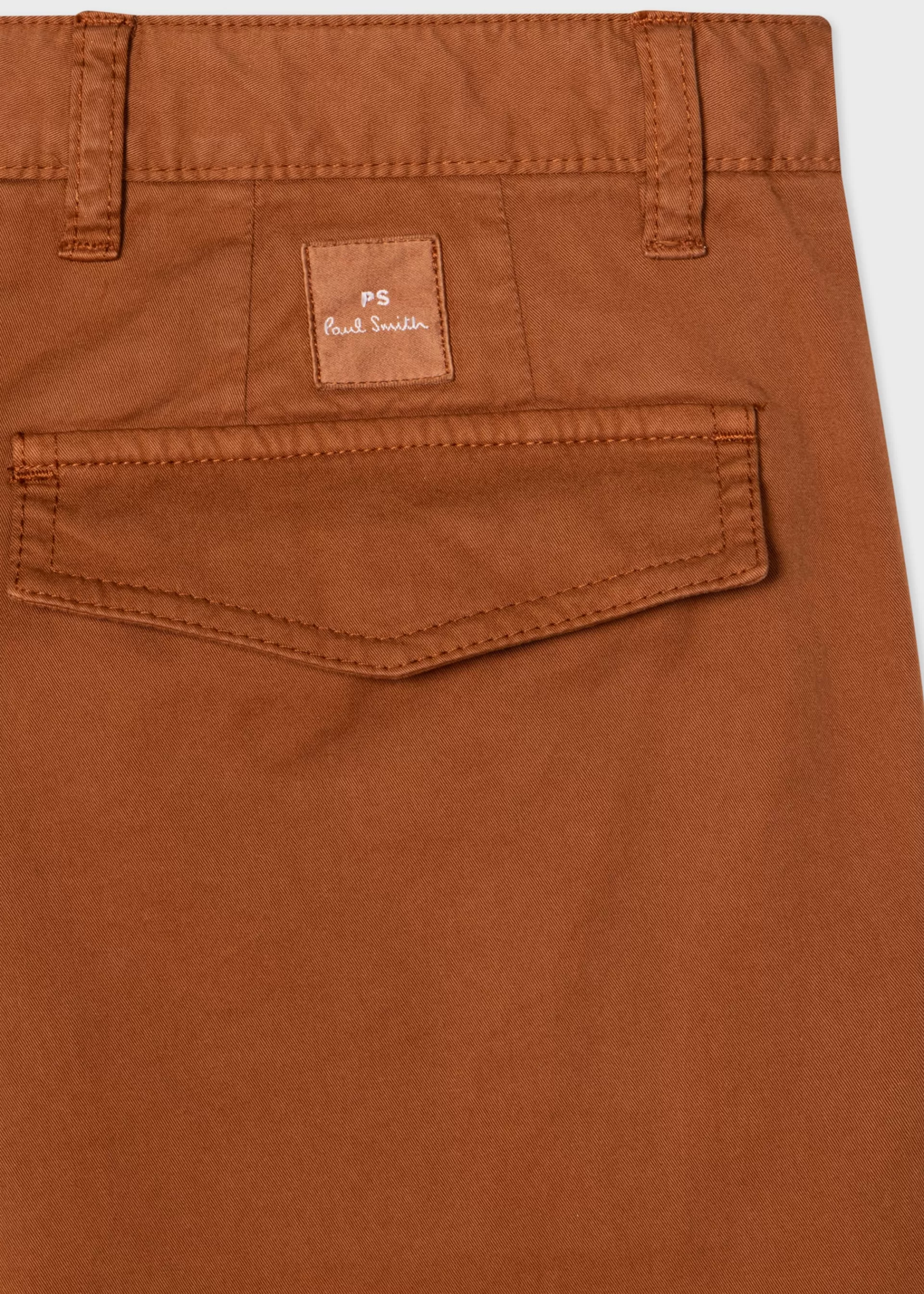 Tapered-Fit Stretch-Cotton Chinos>Paul Smith Flash Sale