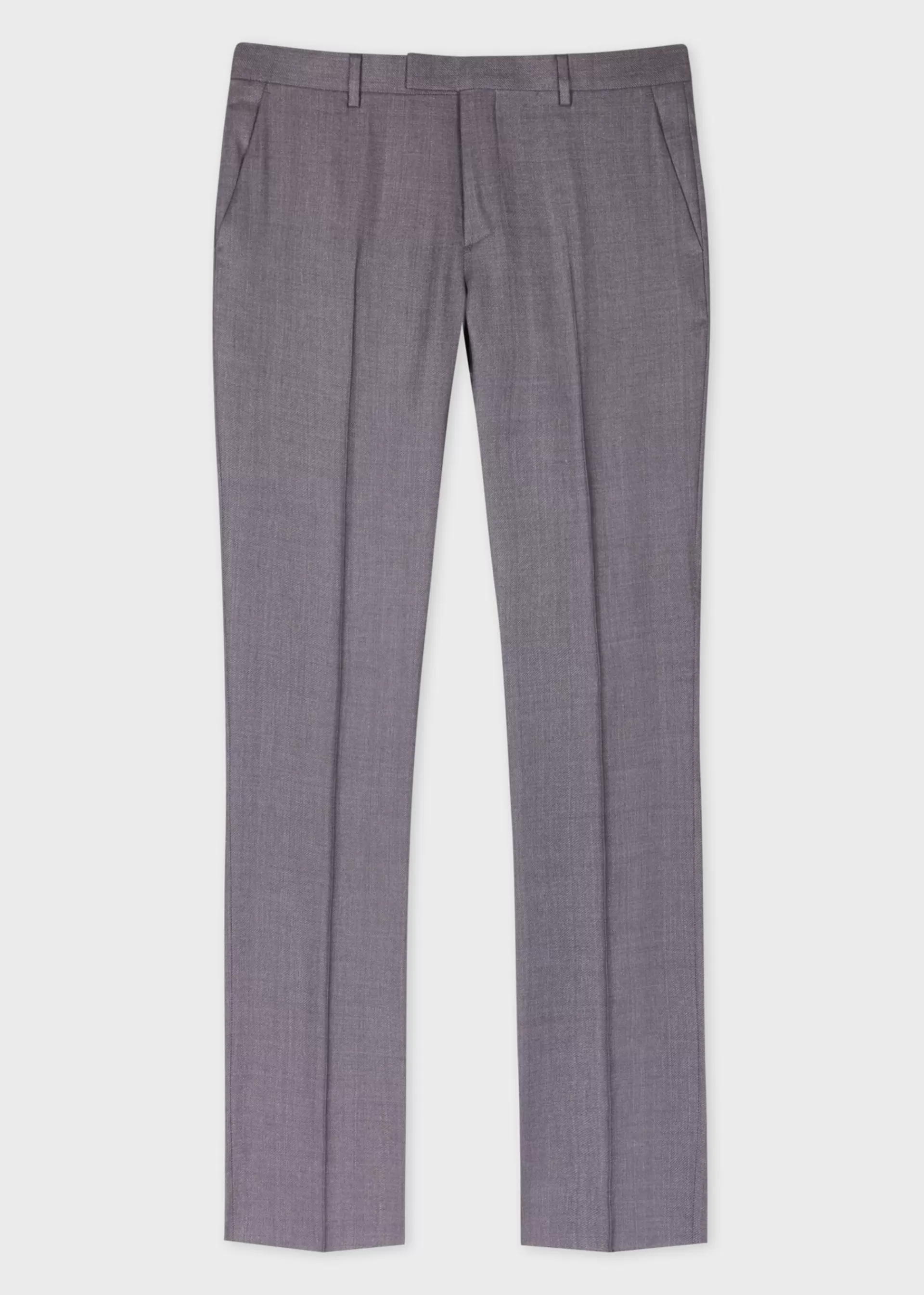 Tapered-Fit Linen And Wool-Blend Twill Trousers>Paul Smith Store