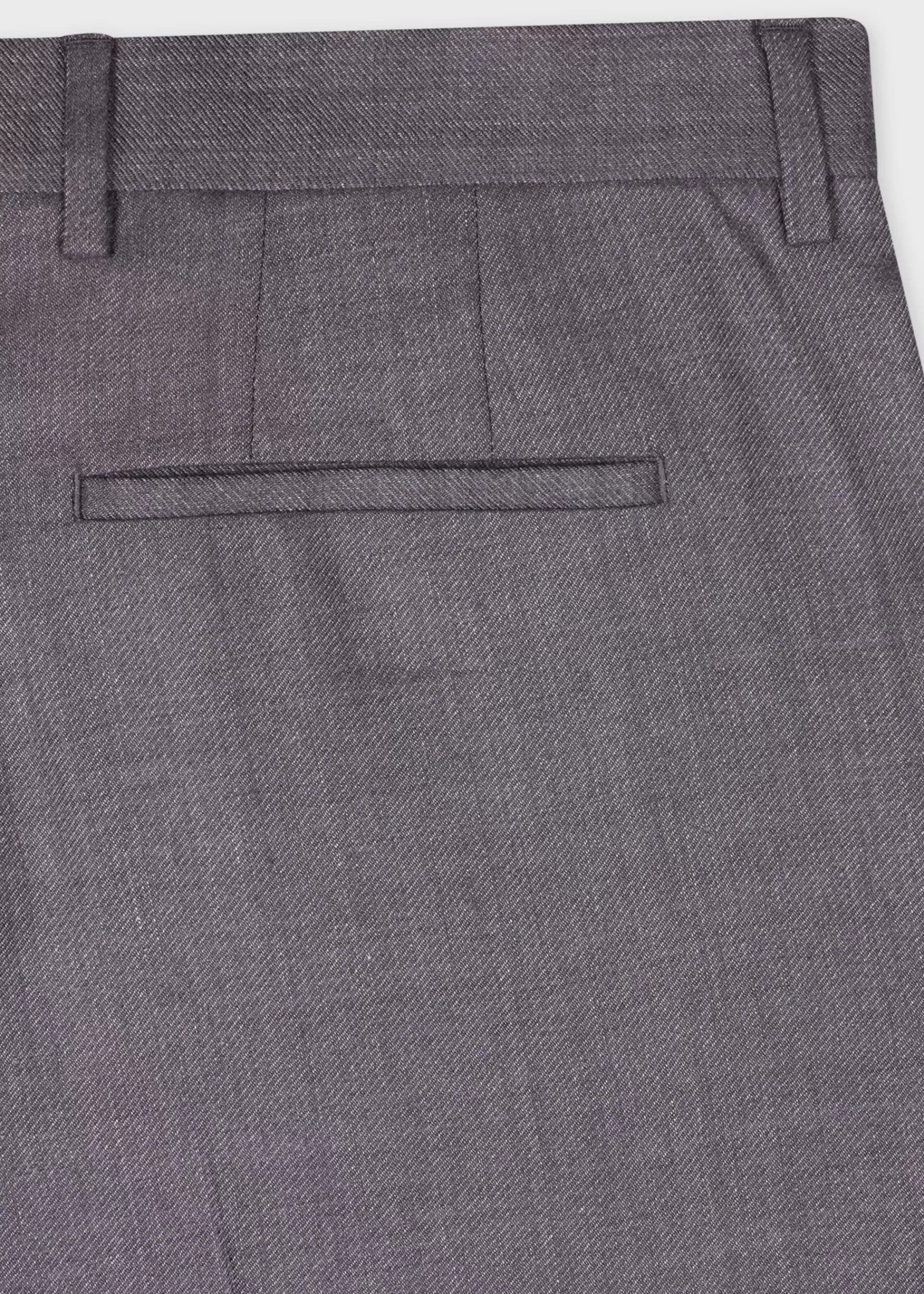 Tapered-Fit Linen And Wool-Blend Twill Trousers>Paul Smith Store