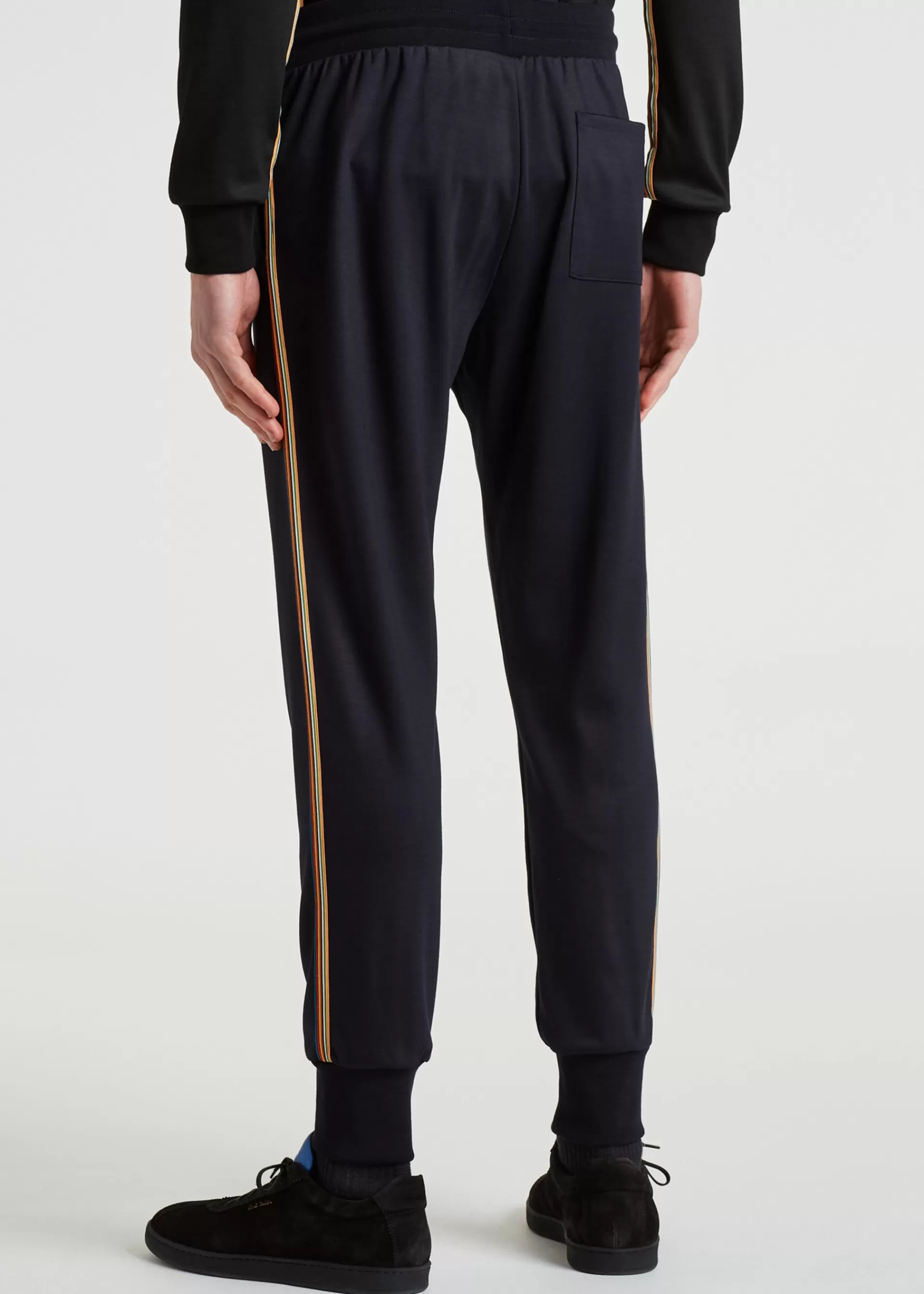 Tapered-Fit Washable Wool 'Signature Stripe' Sweatpants>Paul Smith Cheap