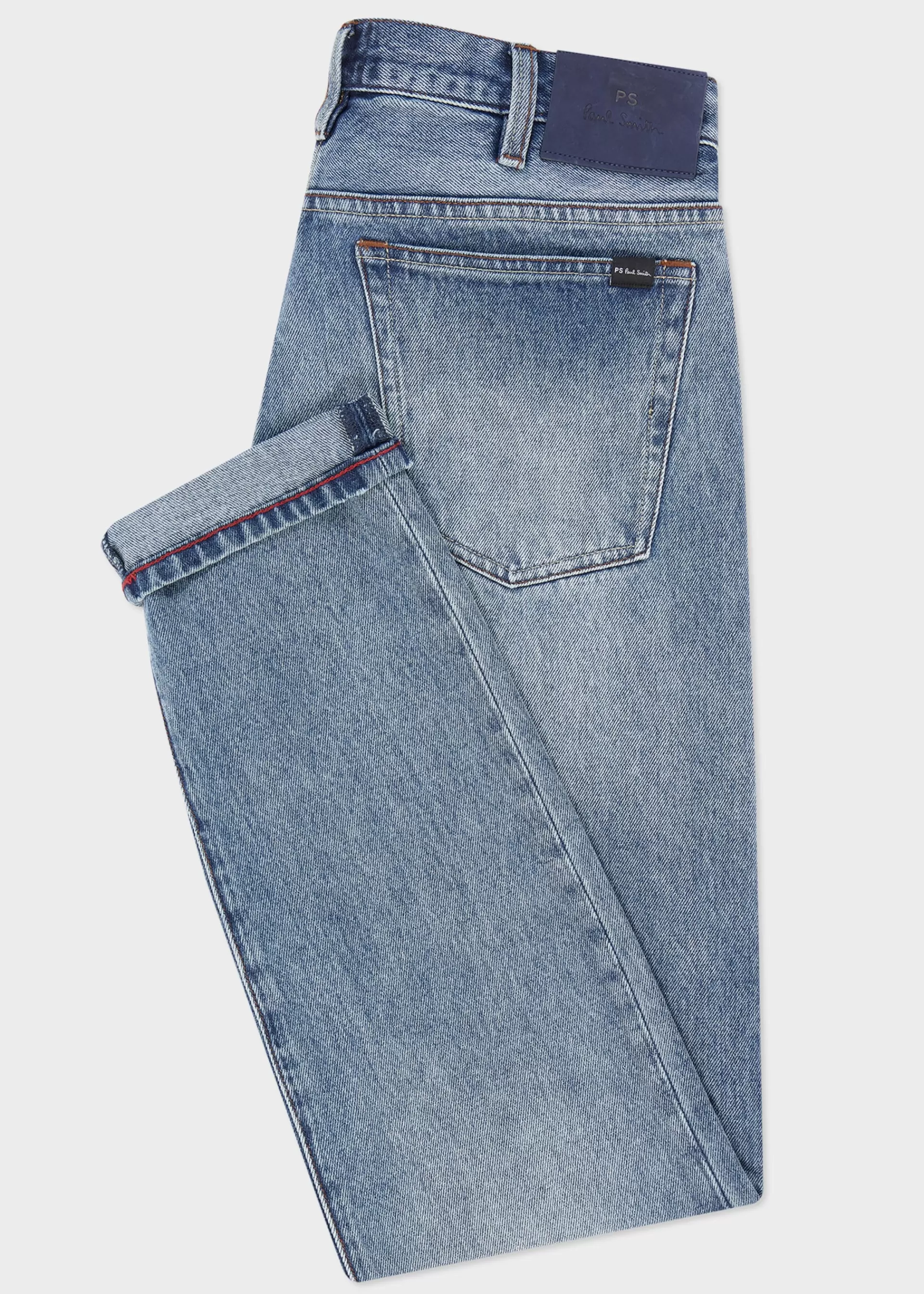 Tapered-Fit Rigid Jeans>Paul Smith Outlet