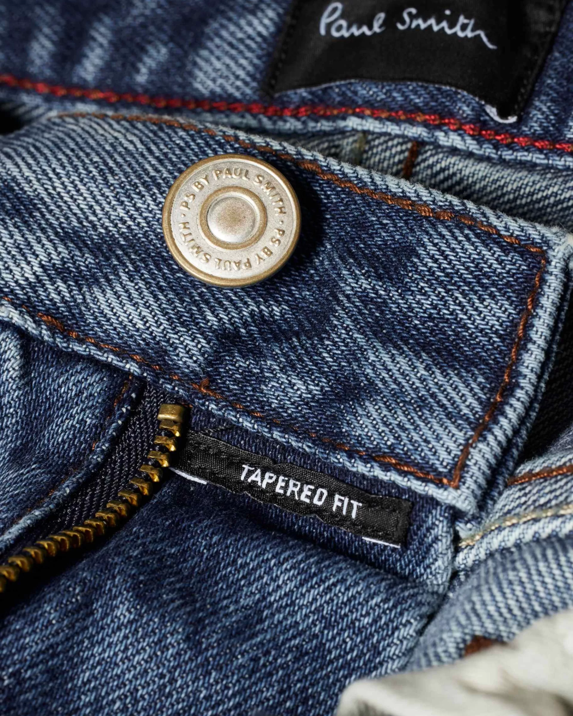 Tapered-Fit Rigid Jeans>Paul Smith Outlet
