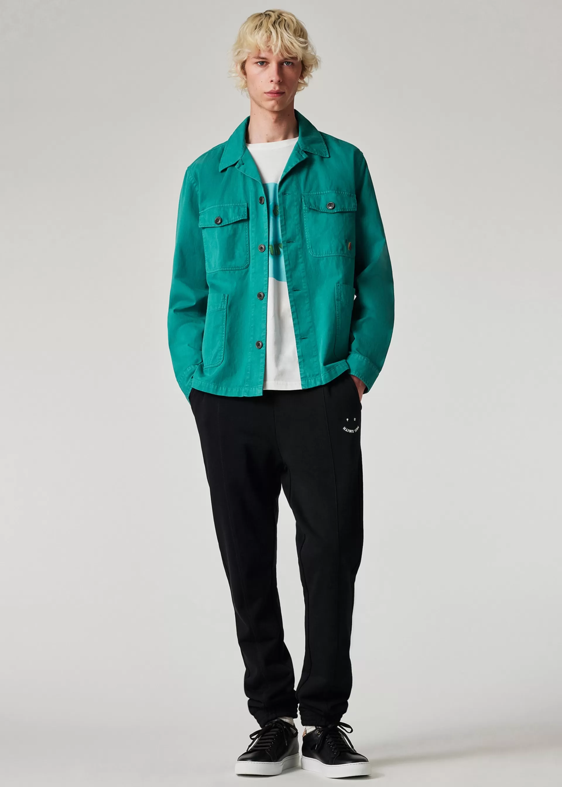 Cotton-Twill 'Broad Stripe Zebra' Work Jacket>Paul Smith Fashion
