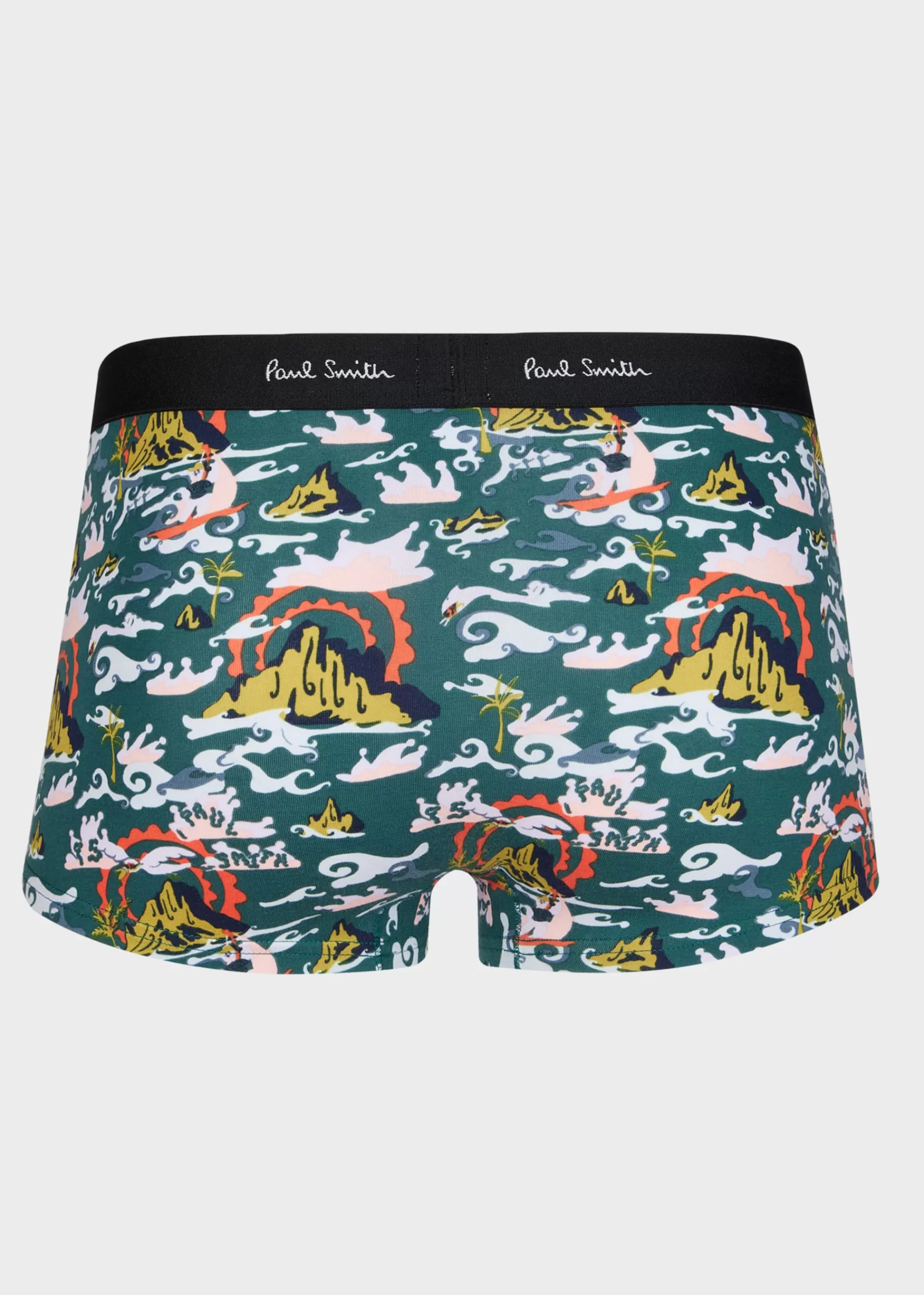 Teal ' Print Boxer Briefs>Paul Smith Store