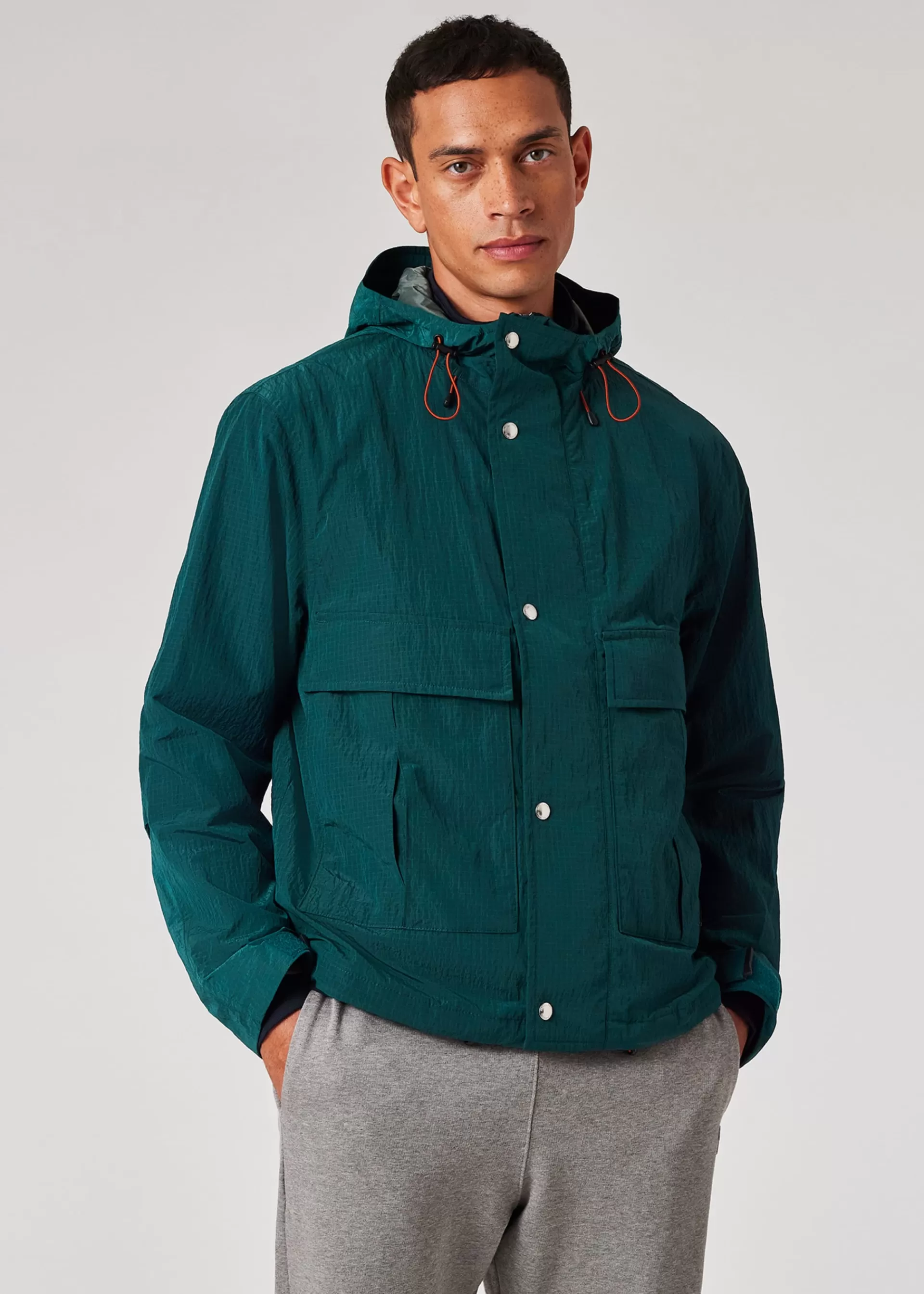 Recycled-Nylon Ripstop Showerproof Jacket>Paul Smith Sale
