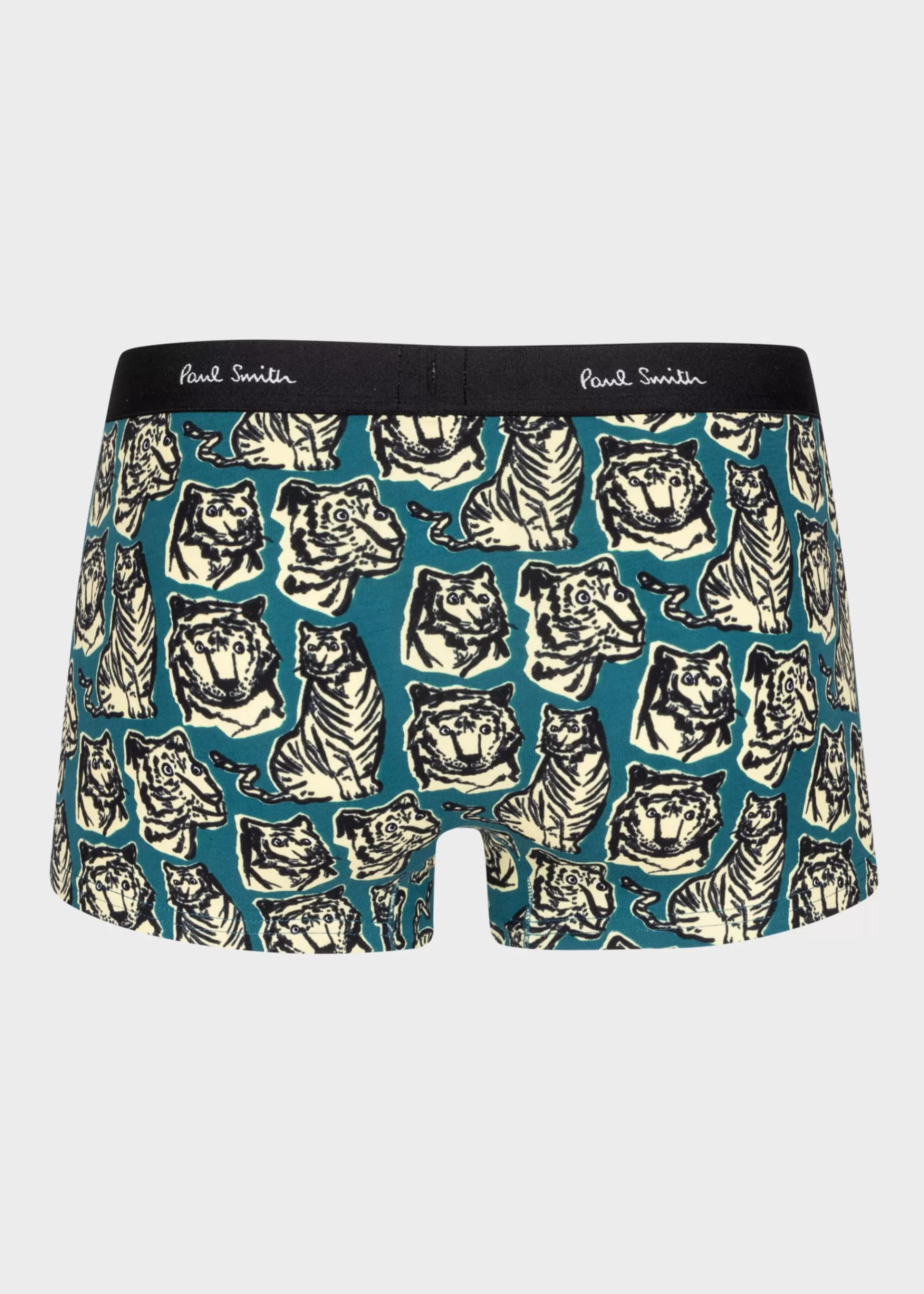 Teal ' Print Boxer Briefs>Paul Smith Shop