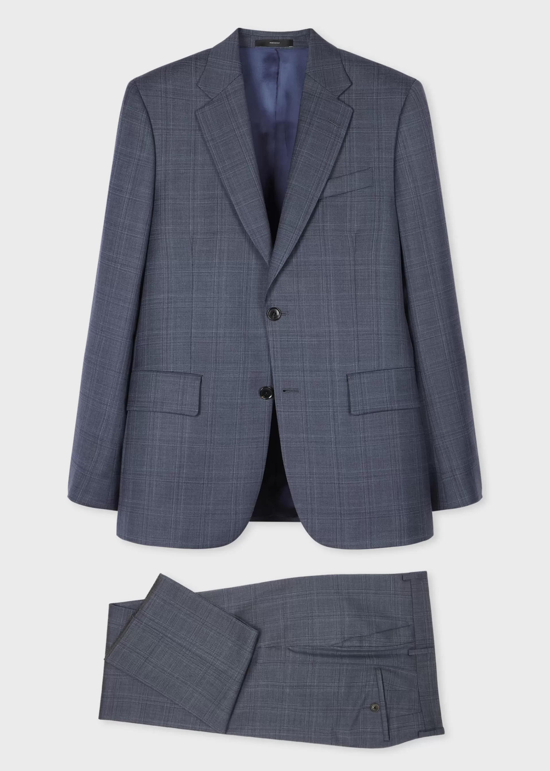 The Brierley - Check Superfine Merino Wool Suit>Paul Smith Fashion