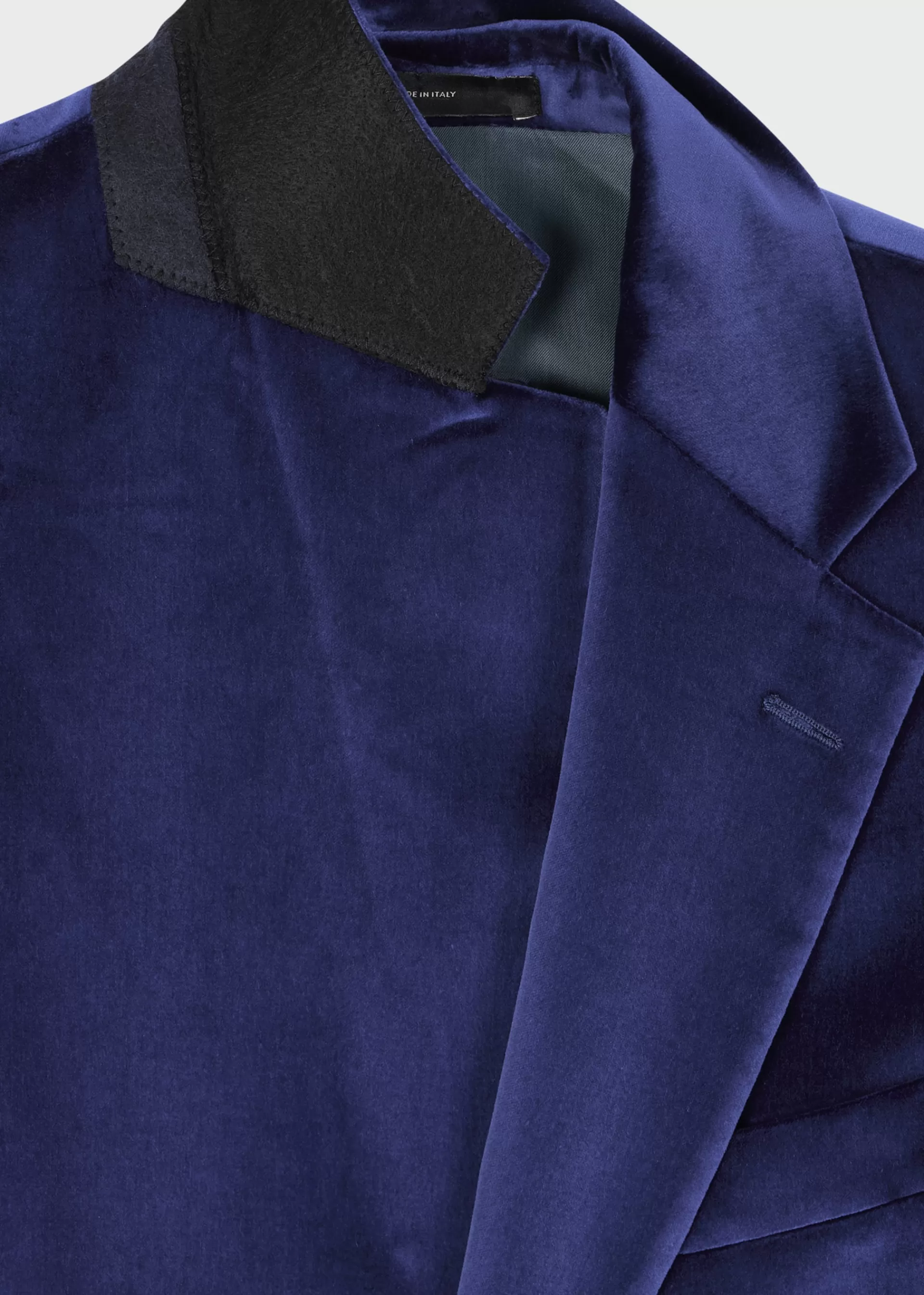 The Brierley - Dark Blue Velvet Blazer>Paul Smith Clearance