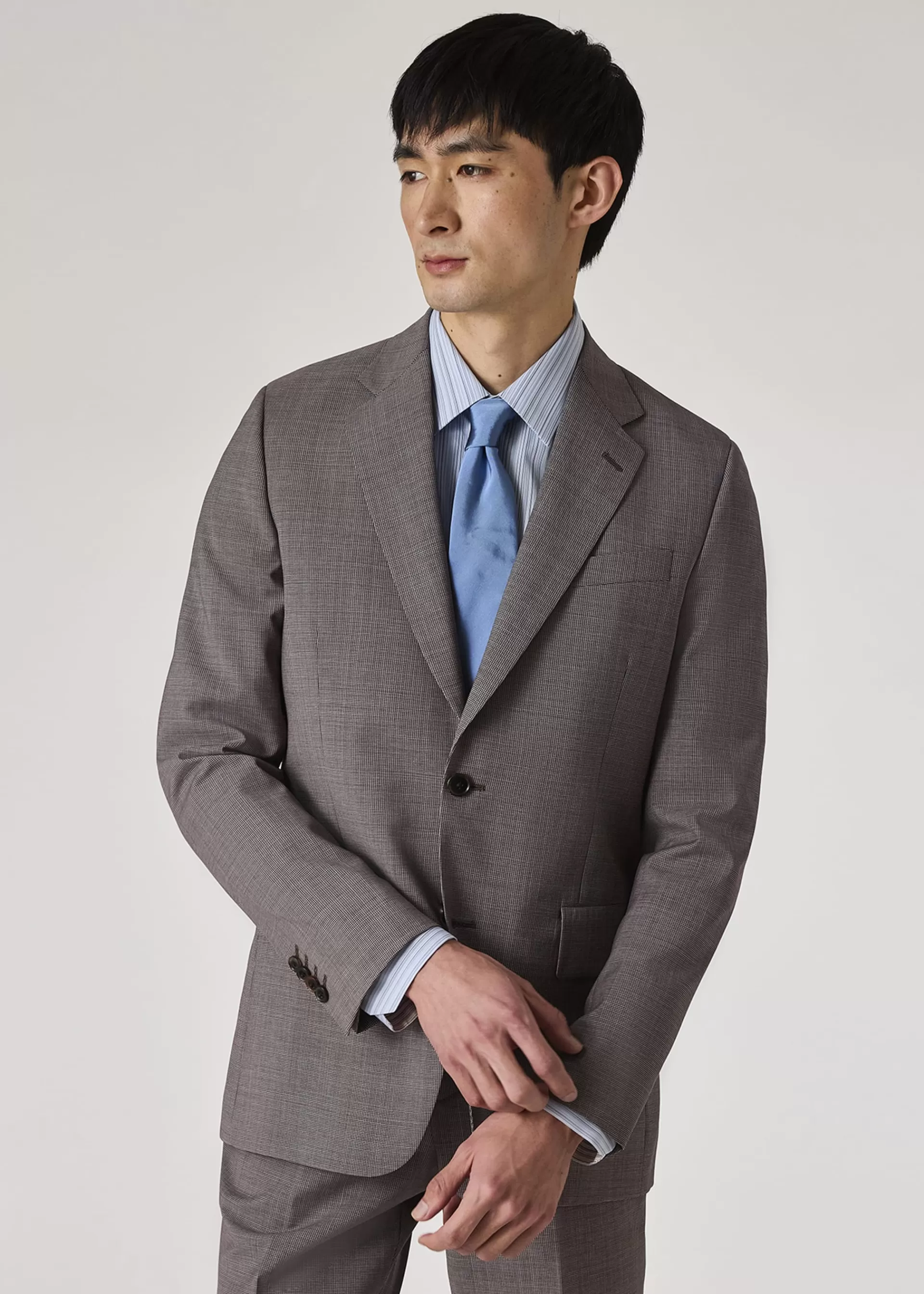 The Brierley - Puppytooth Wool Suit>Paul Smith Discount