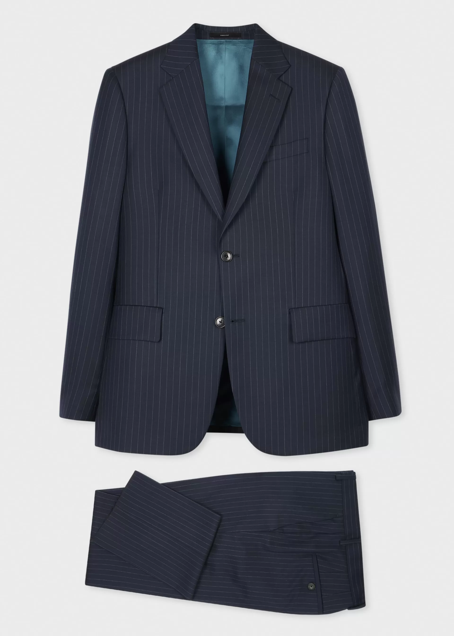 The Brierley - Navy Blue Pinstripe Wool Suit>Paul Smith Discount