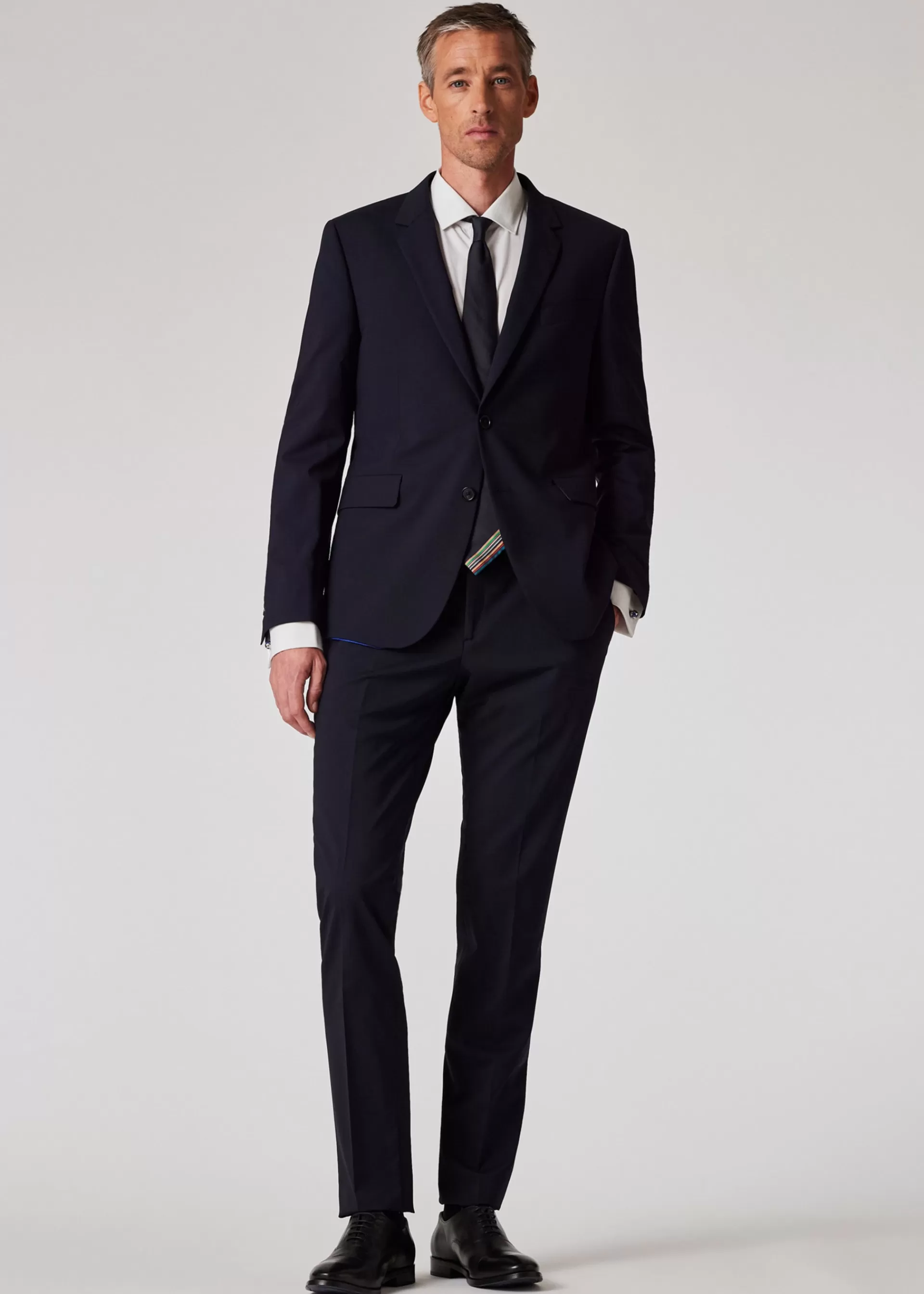 The Kensington - Slim-Fit Dark Navy Stretch-Wool Suit>Paul Smith Sale