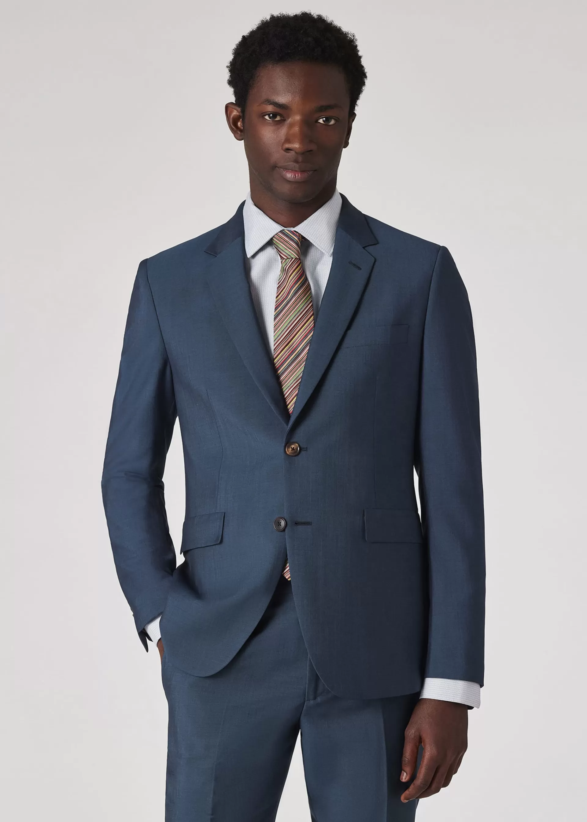 The Kensington - Slim-Fit Dark Teal Wool-Mohair Suit>Paul Smith Hot