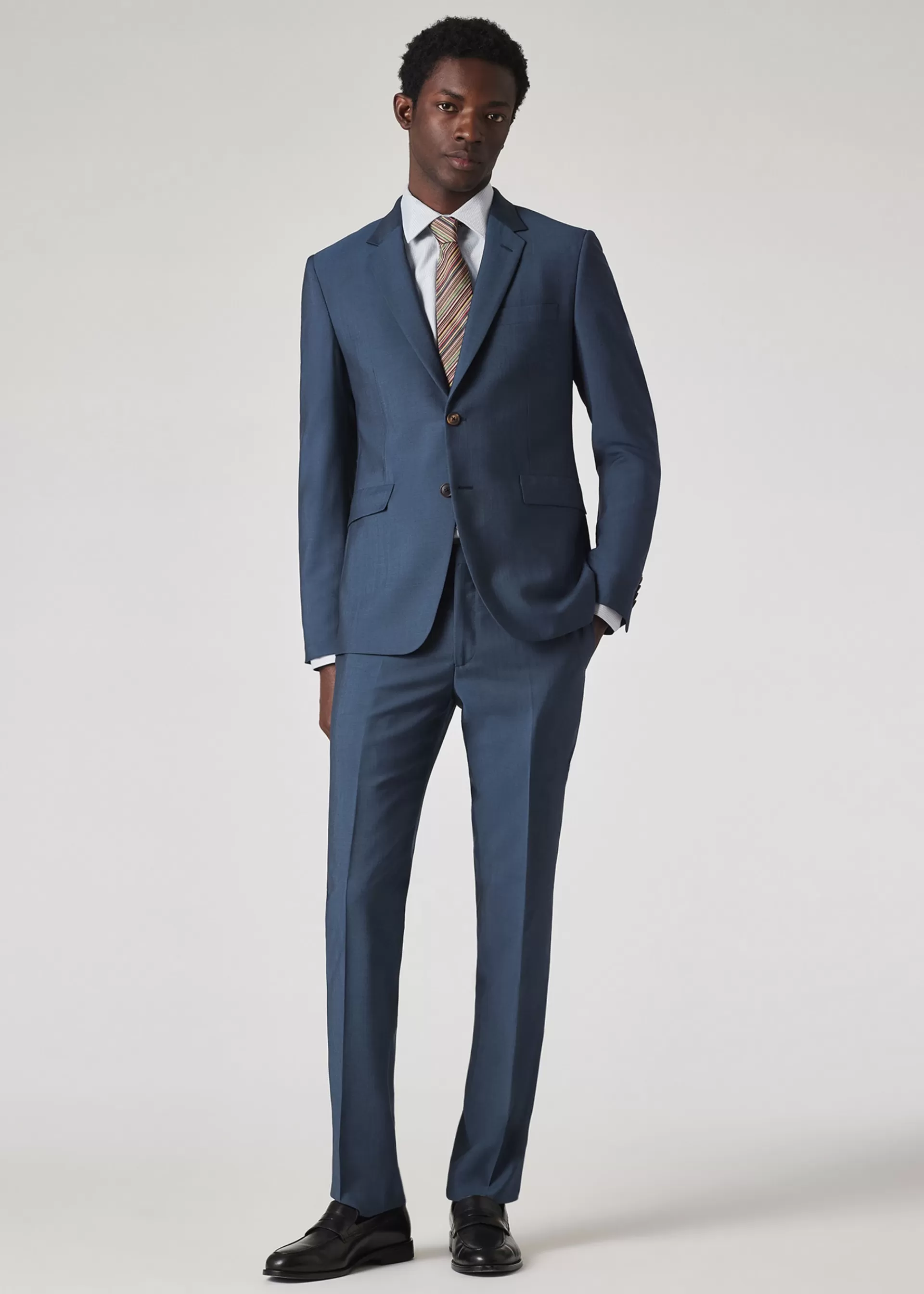 The Kensington - Slim-Fit Dark Teal Wool-Mohair Suit>Paul Smith Hot