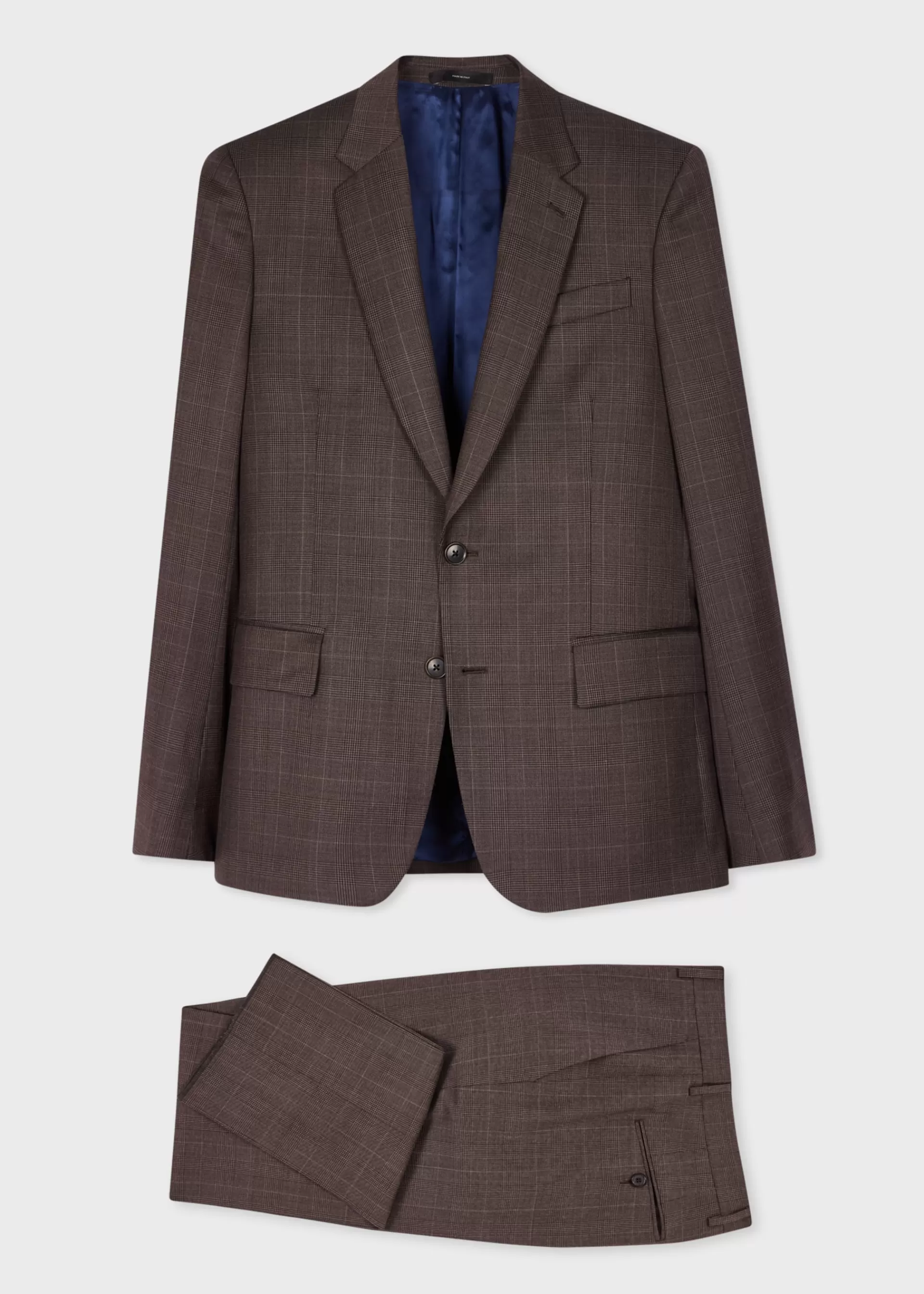 The Soho - Dusky Purple Check Wool Suit>Paul Smith Cheap