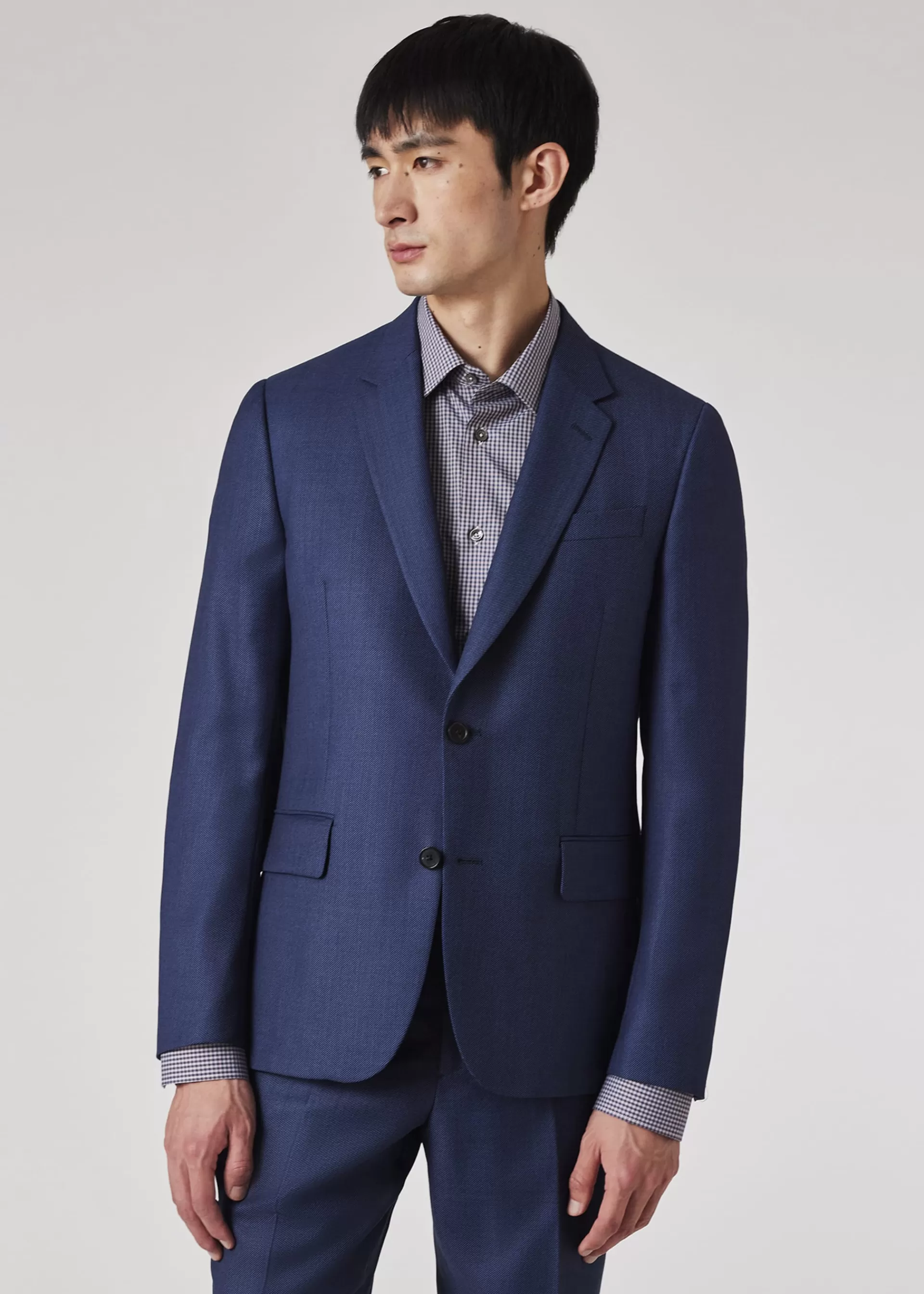 The Soho - Tailored-Fit Birdseye Wool Suit>Paul Smith Shop