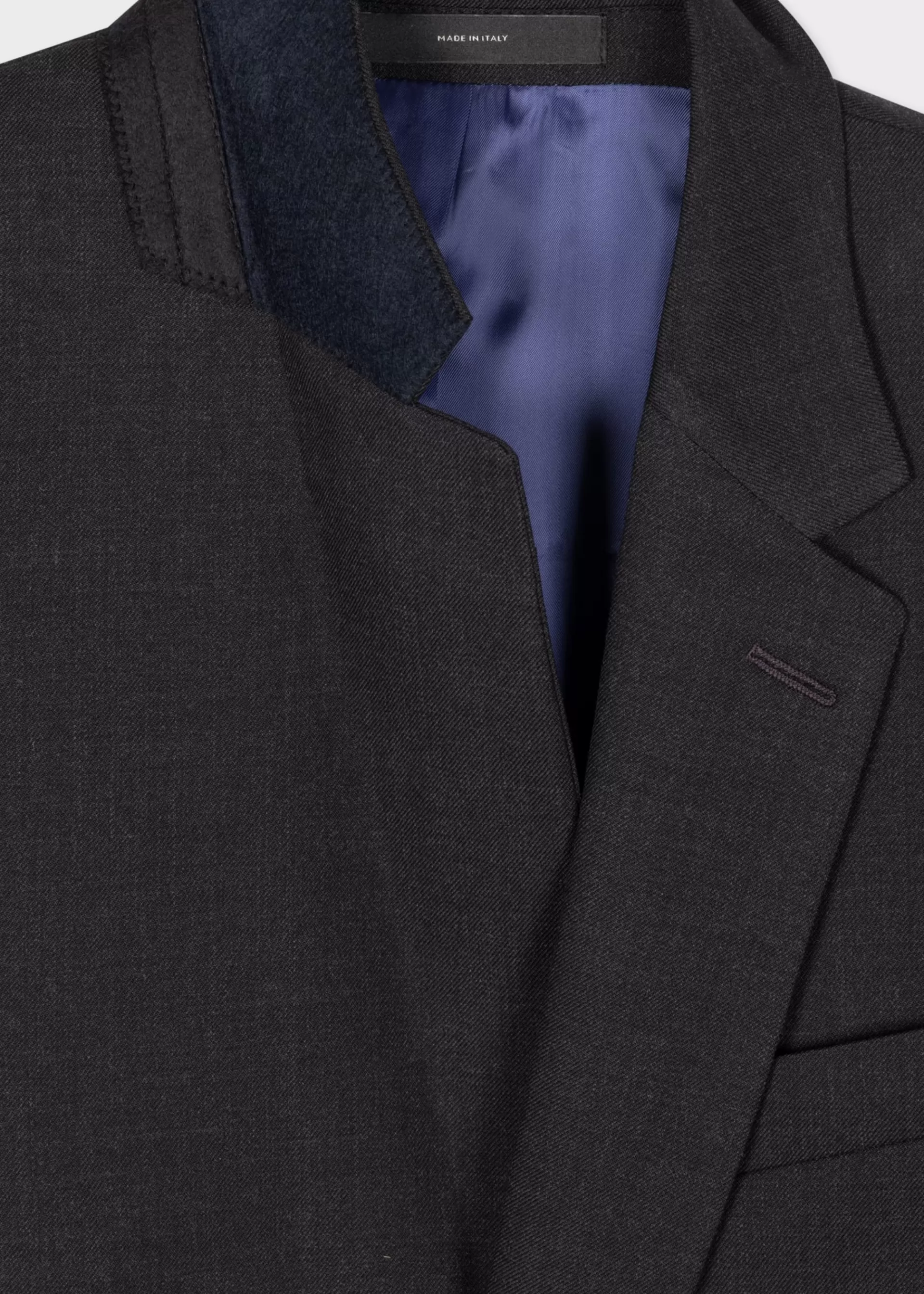 The Soho - Tailored-Fit Charcoal Wool 'A Suit To Travel In'>Paul Smith Store
