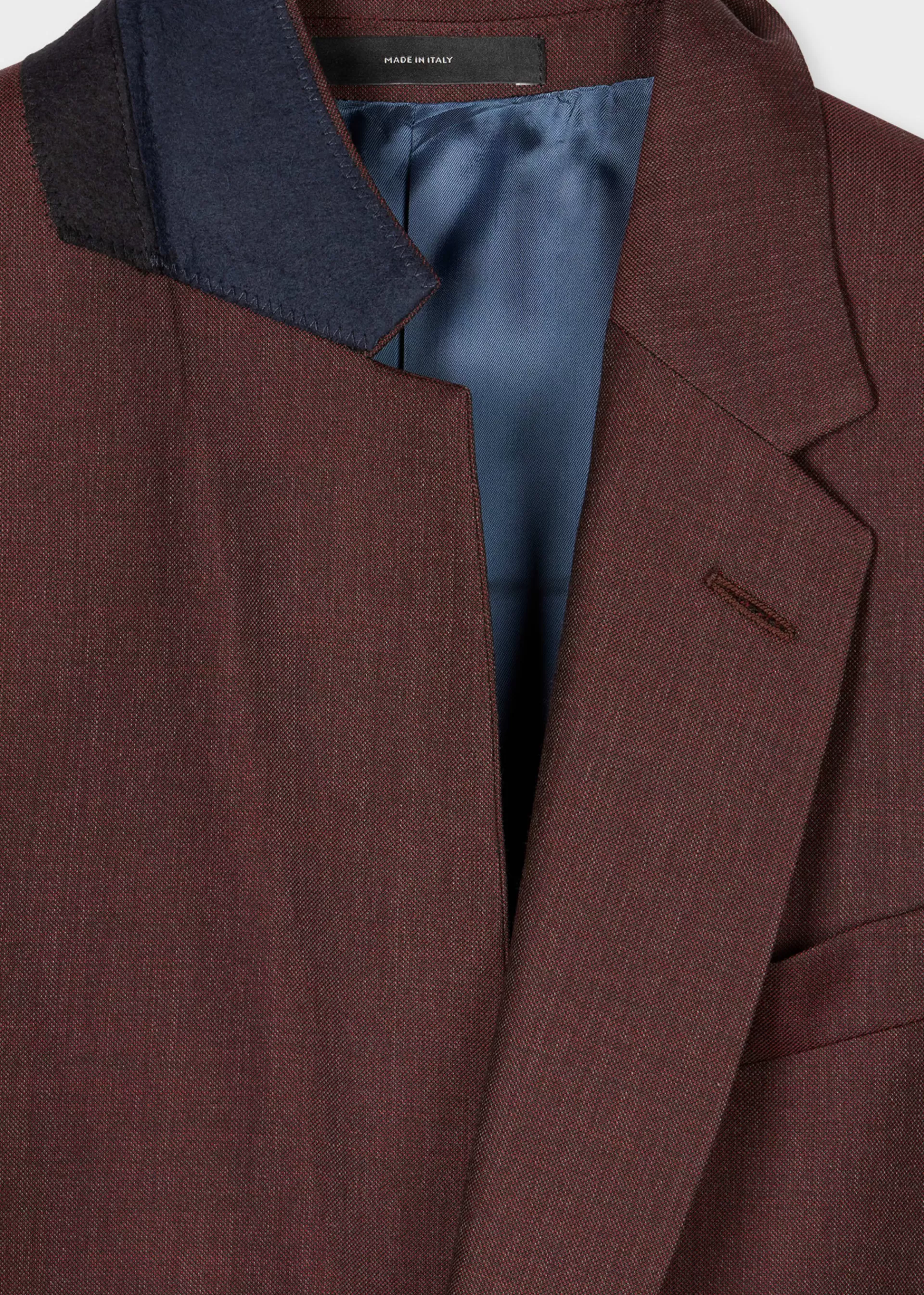 The Soho - Tailored-Fit Wool Sharkskin Suit>Paul Smith Cheap