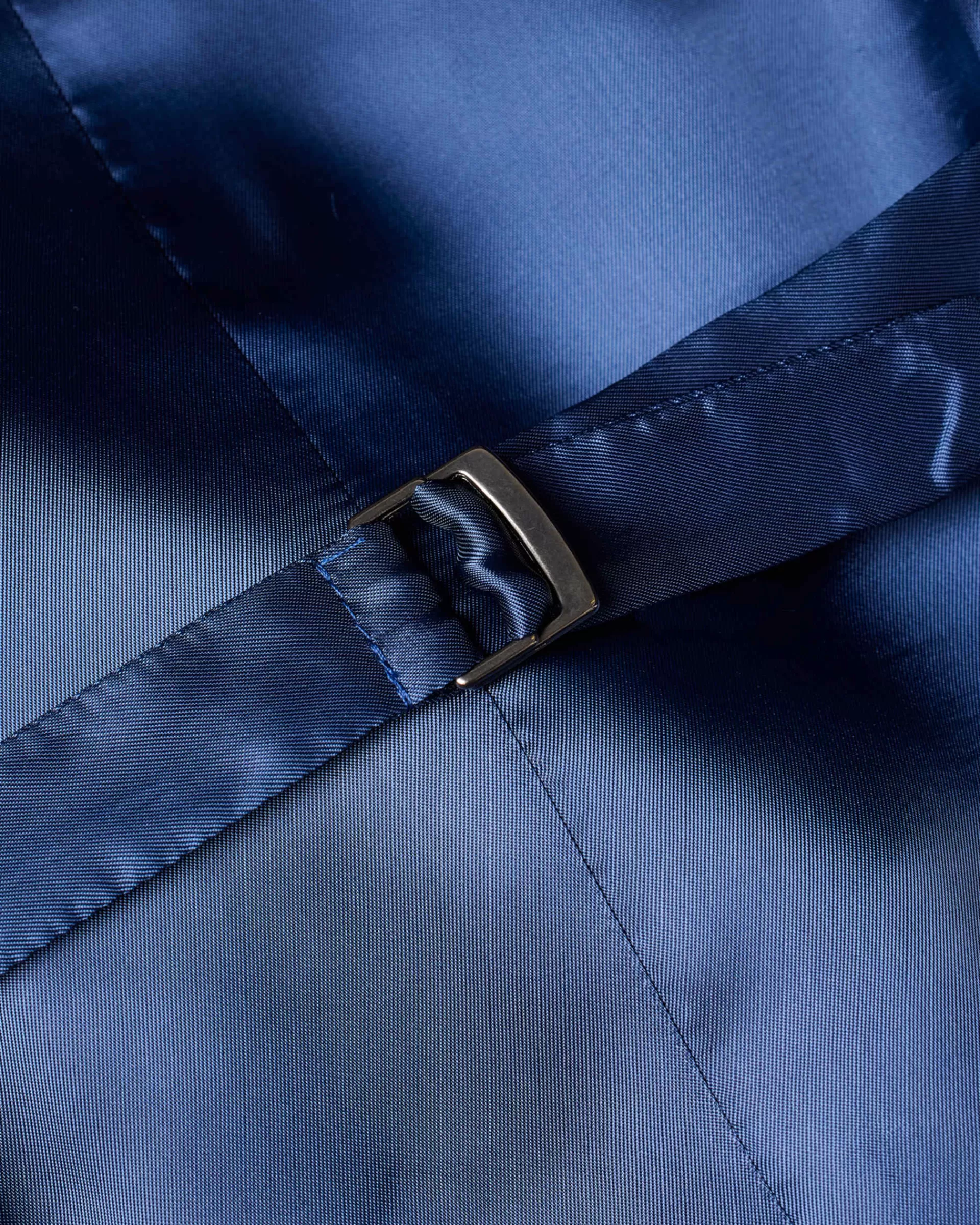 The Soho - Tailored-Fit Dark Blue Check Wool Three-Piece Suit>Paul Smith New