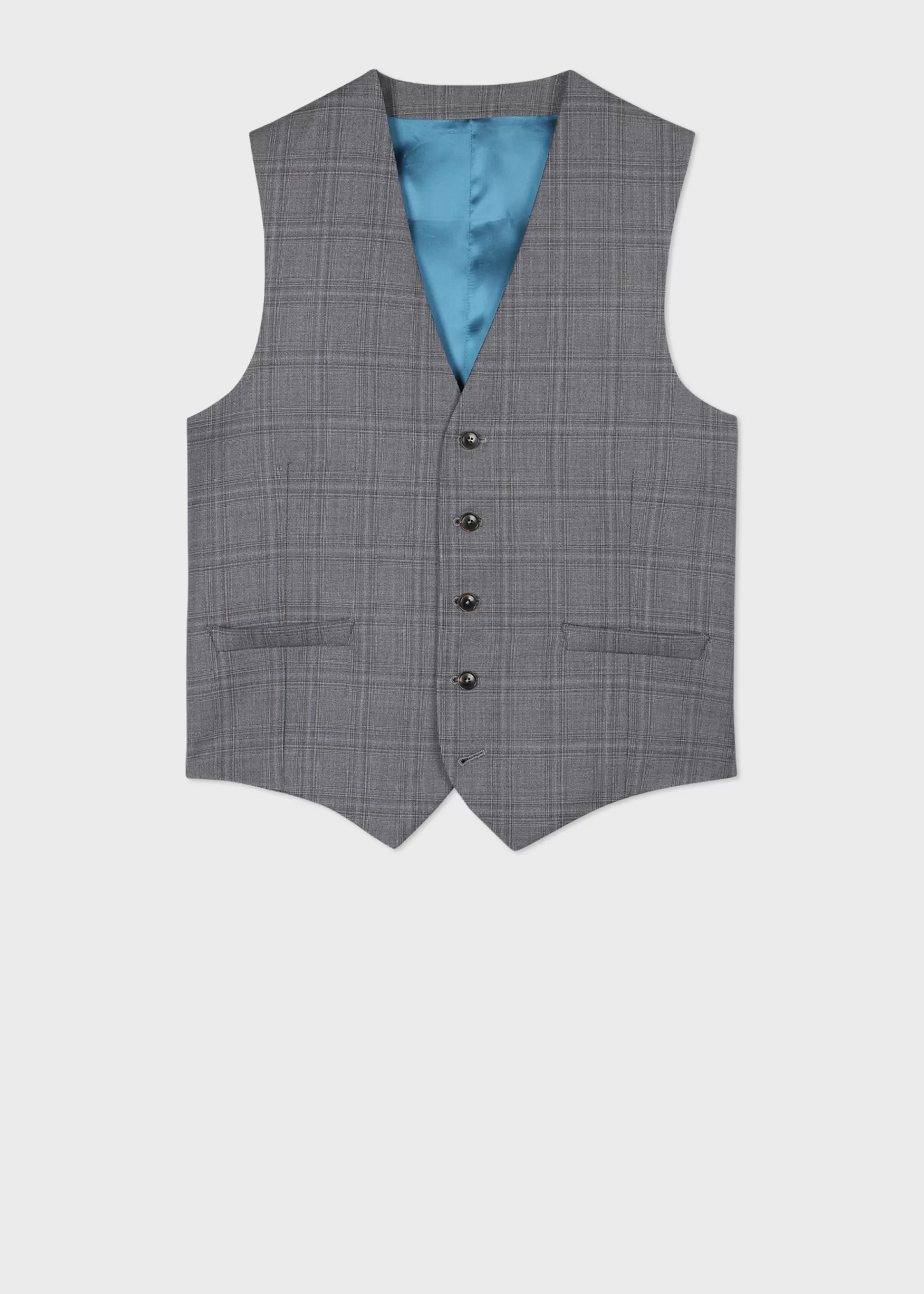 The Soho - Tailored-Fit Superfine Merino Wool Check Three-Piece Suit>Paul Smith Hot