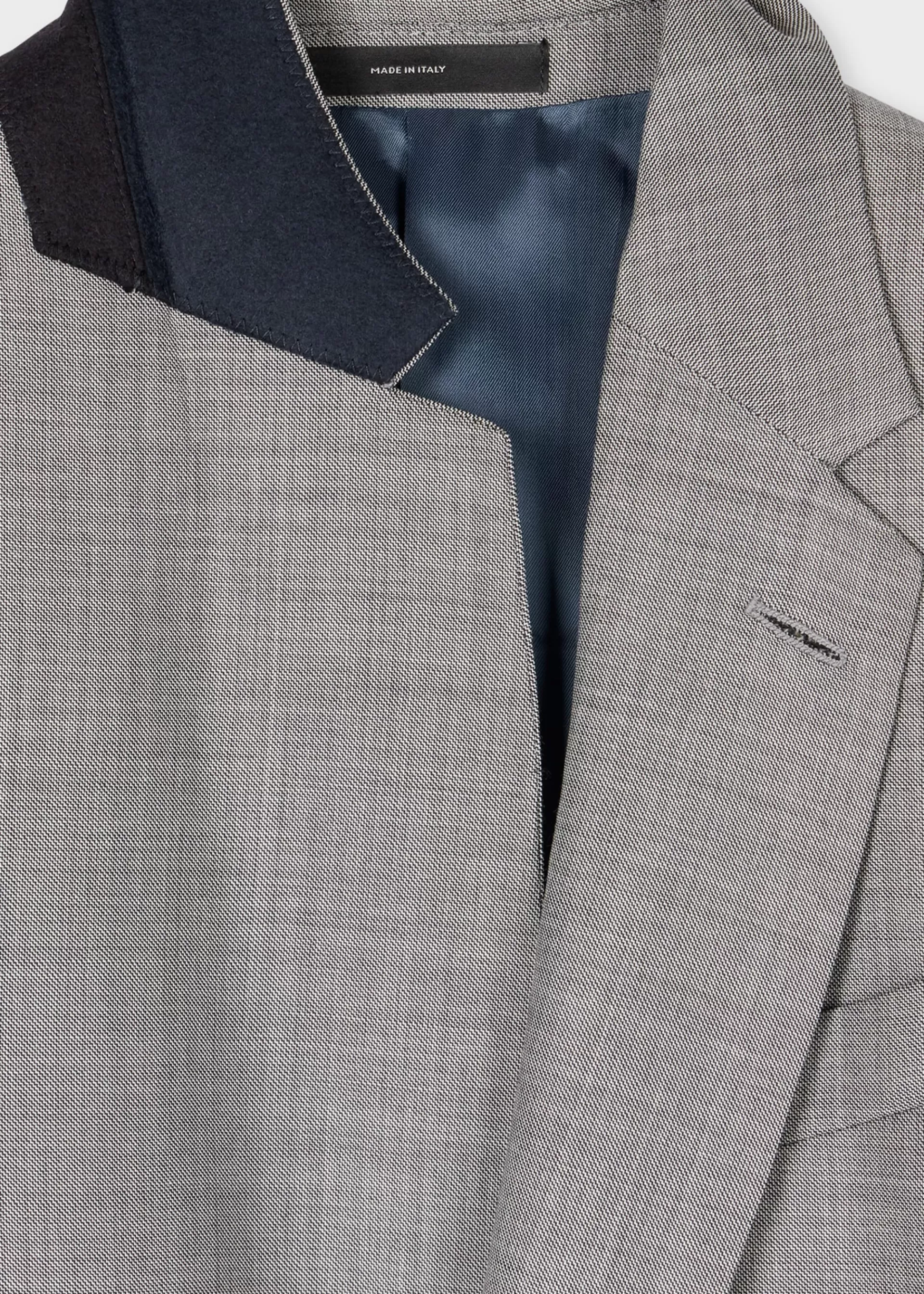 The Soho - Tailored-Fit Wool Sharkskin Suit>Paul Smith Hot