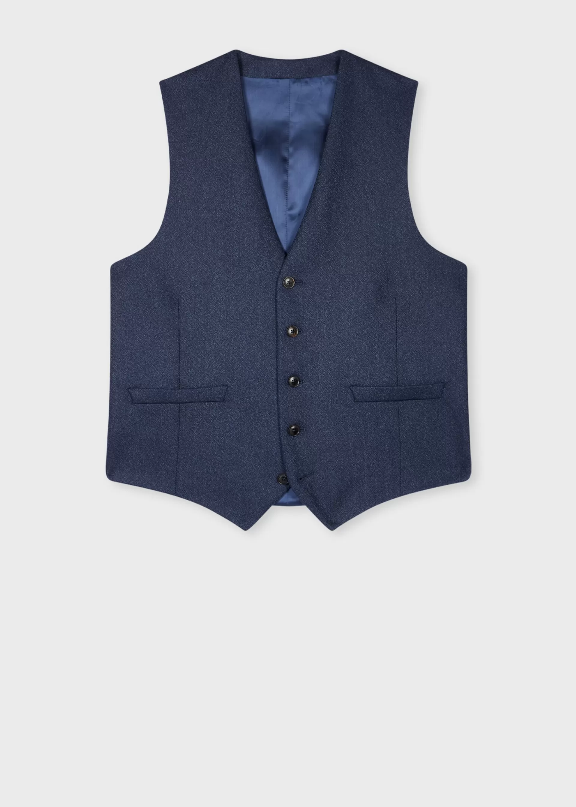 The Soho - Tailored-Fit Capolavoro Tweed Three-Piece Suit>Paul Smith Outlet