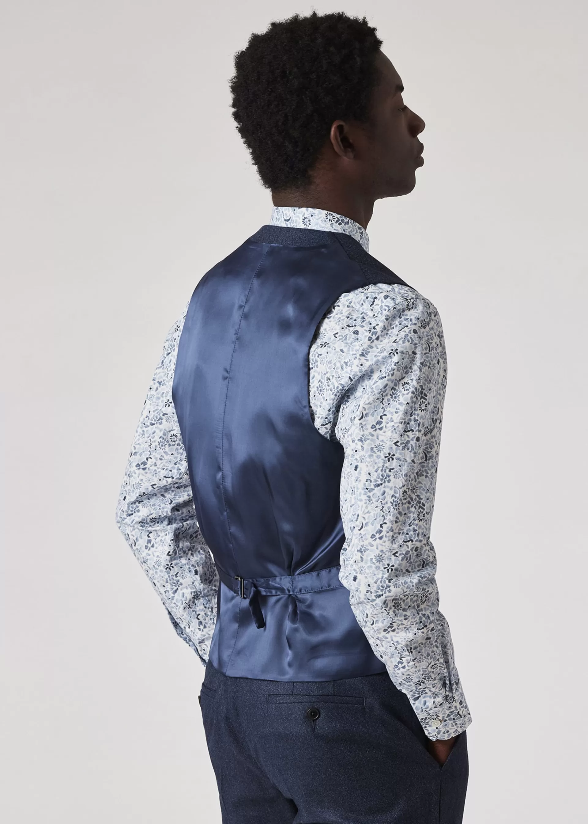 The Soho - Tailored-Fit Capolavoro Tweed Three-Piece Suit>Paul Smith Outlet