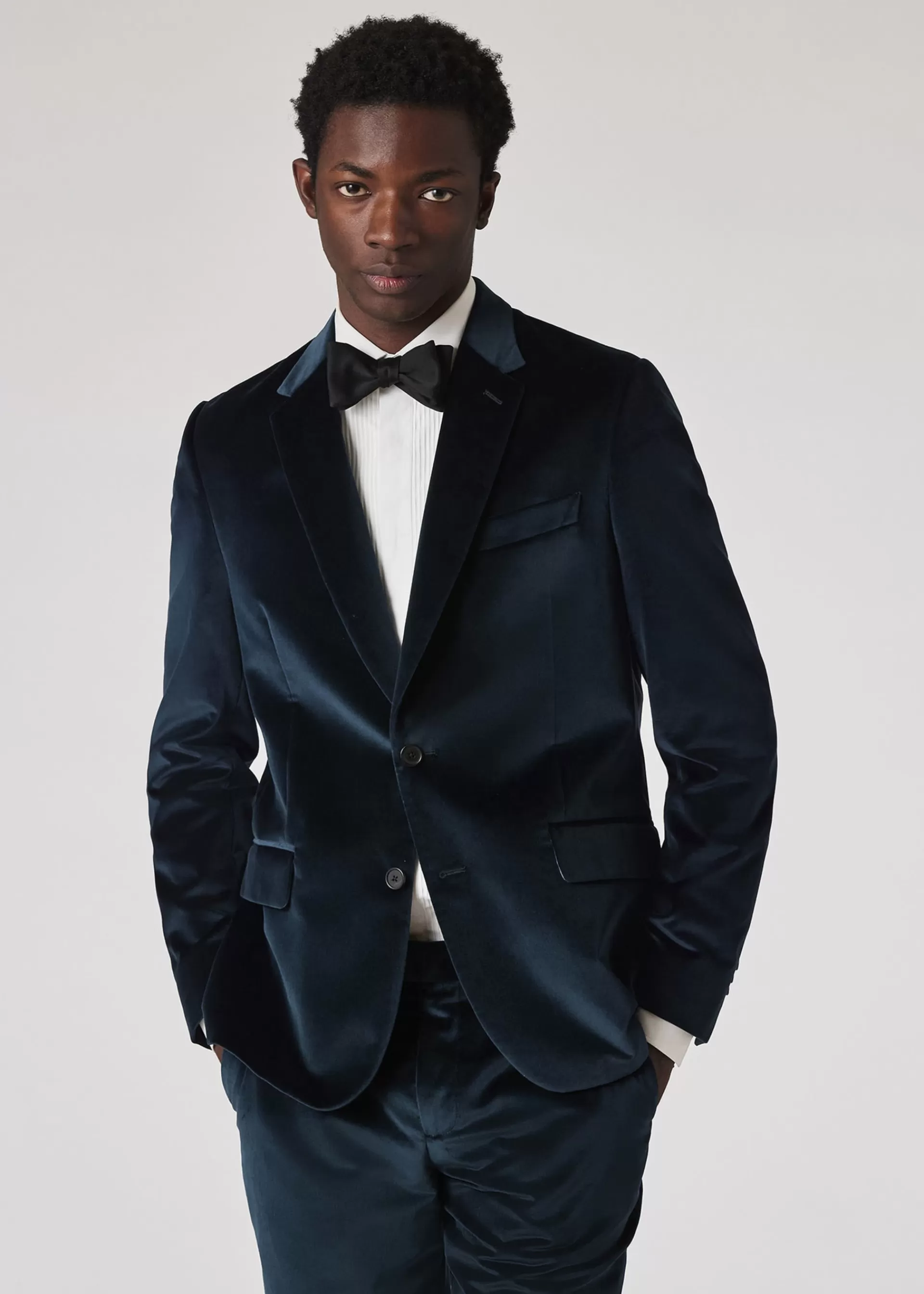 The Soho - Tailored-Fit Velvet Blazer>Paul Smith Cheap