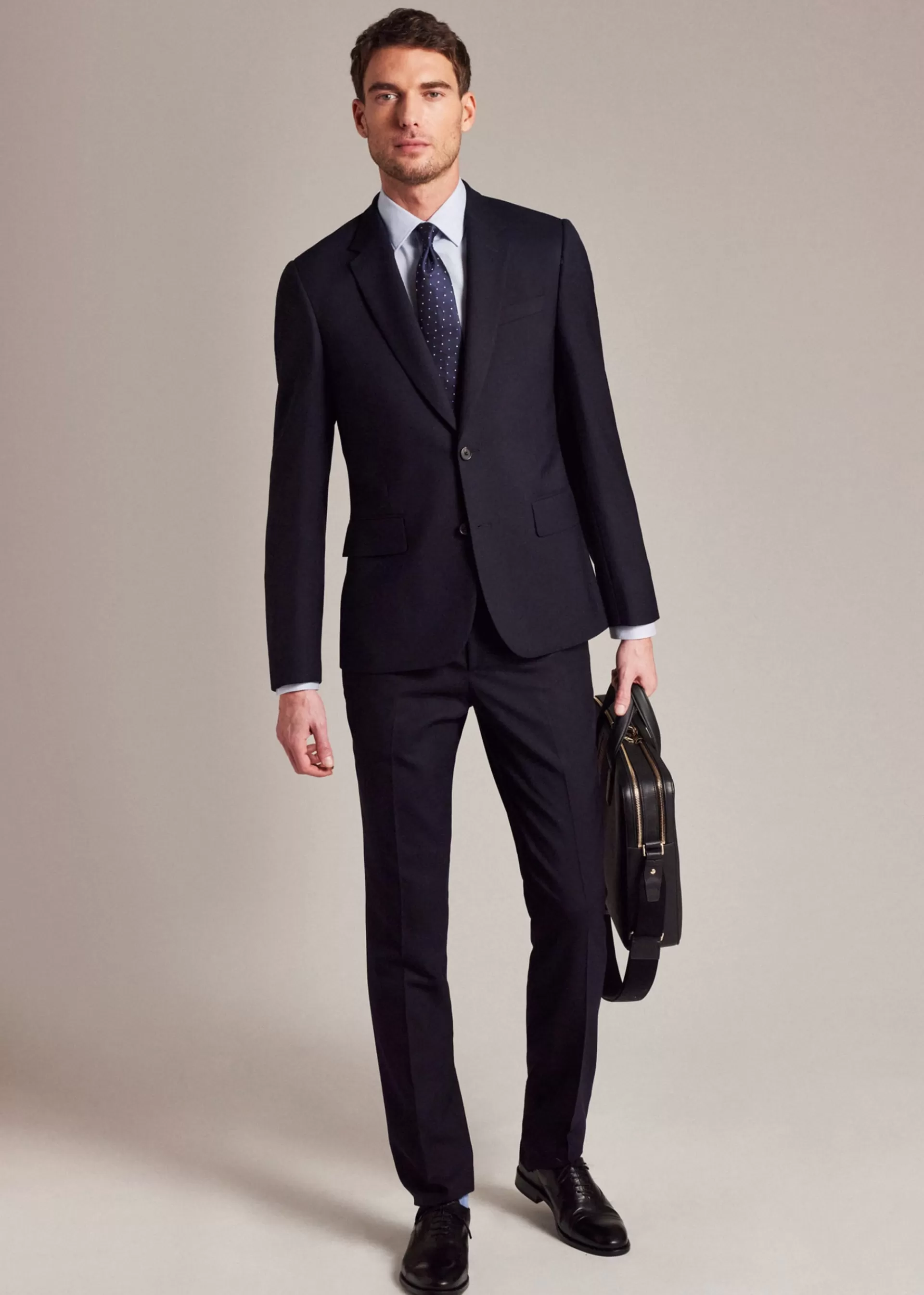 The Soho - Tailored-Fit Wool 'A Suit To Travel In'>Paul Smith Best