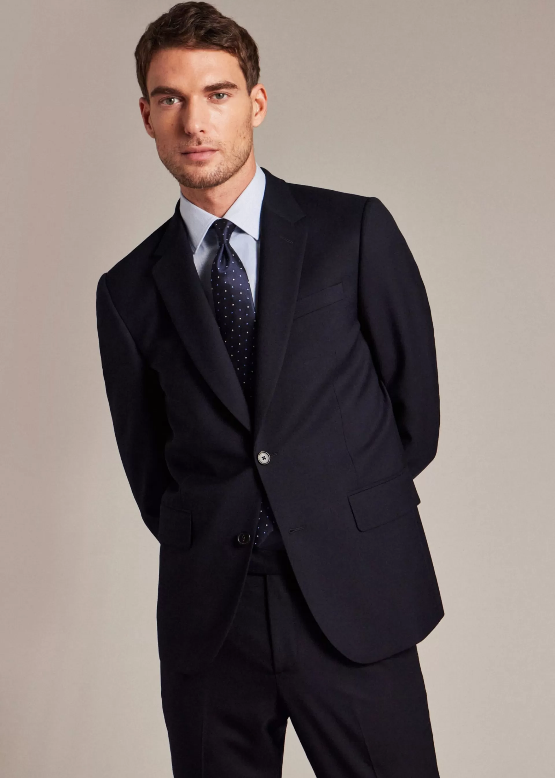 The Soho - Tailored-Fit Wool 'A Suit To Travel In'>Paul Smith Best