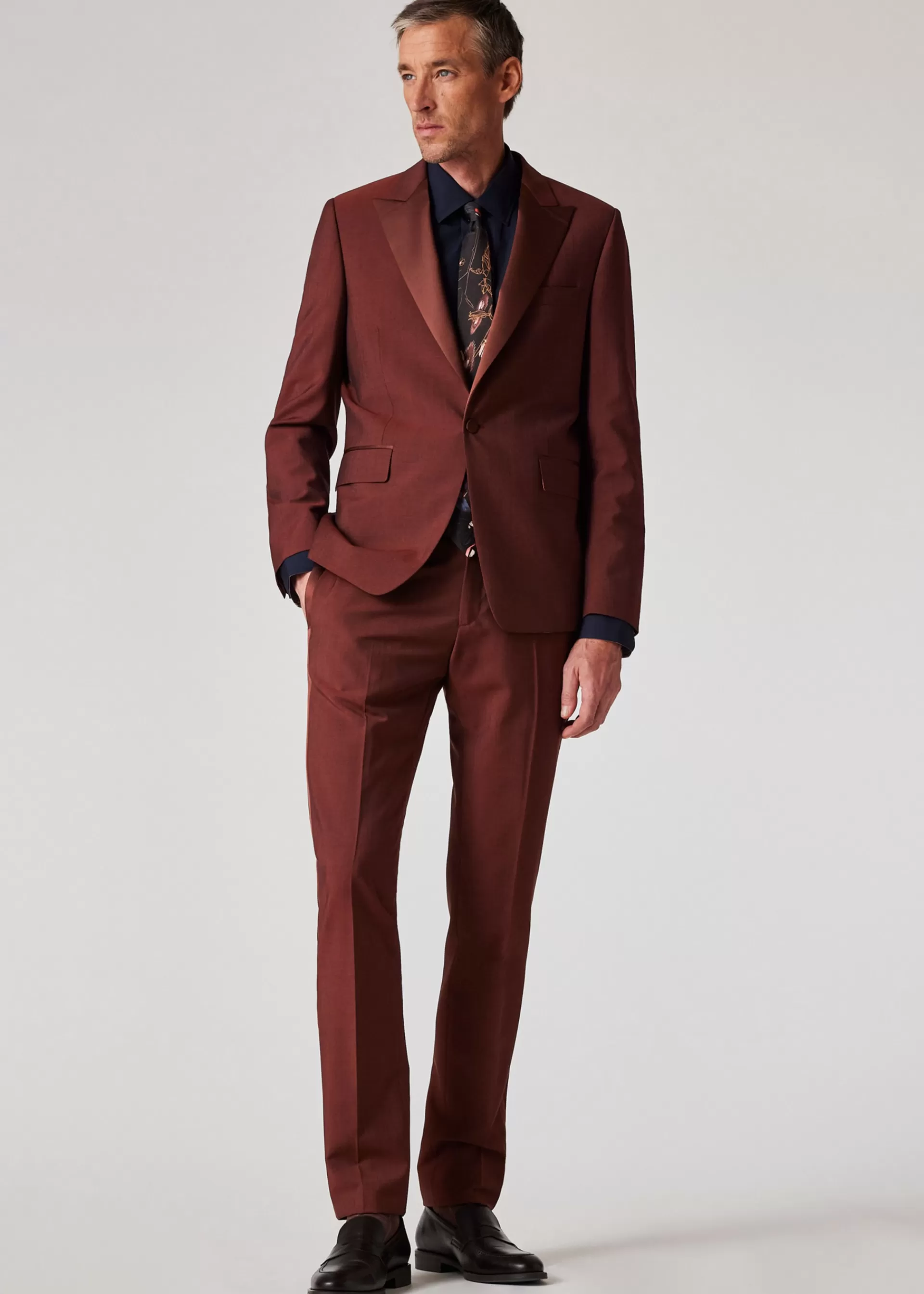 The Soho - Tailored-Fit Wool-Mohair Evening Suit>Paul Smith Sale