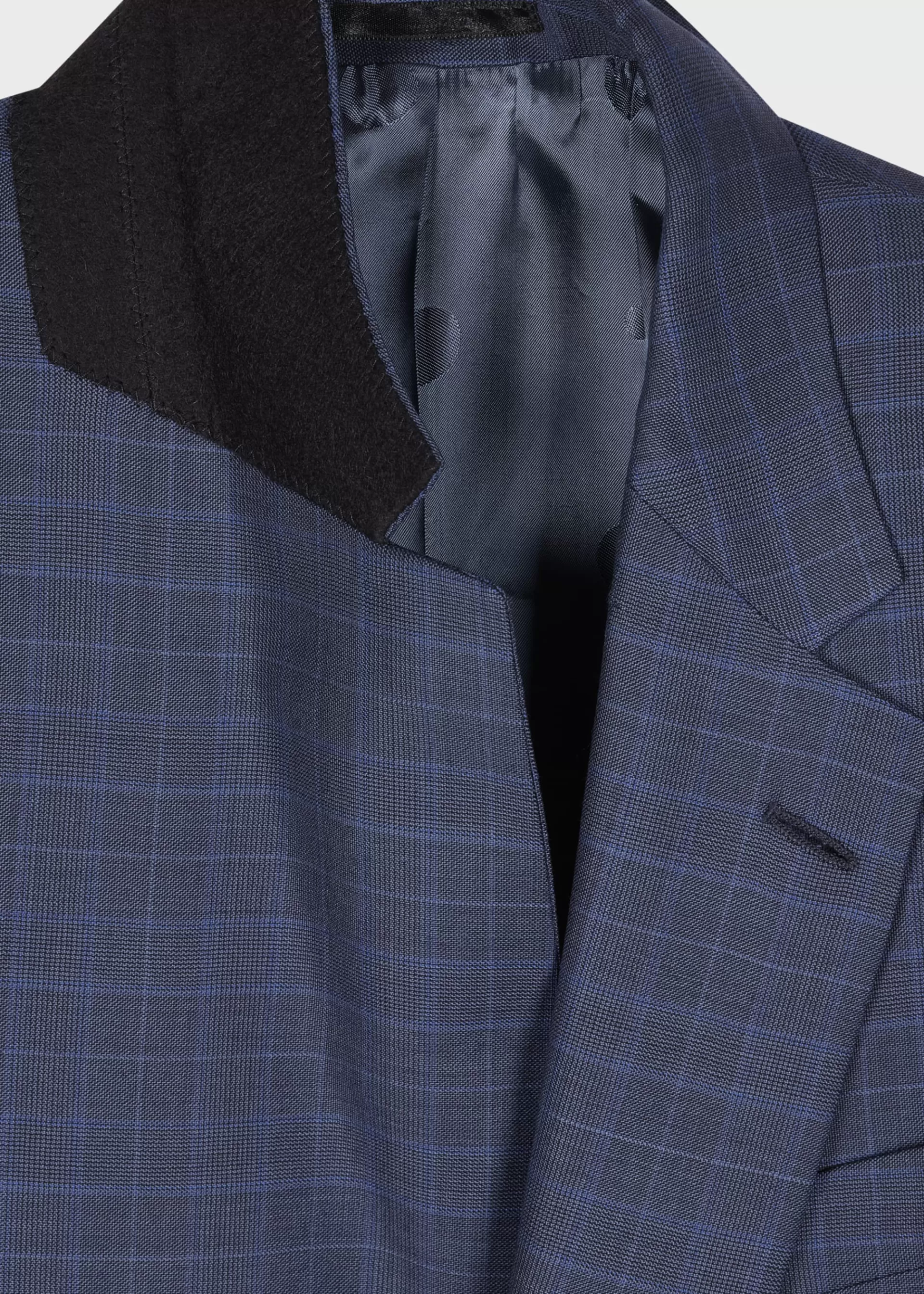 The Soho- Tailored Fit Dark Blue Wool Suit>Paul Smith Discount