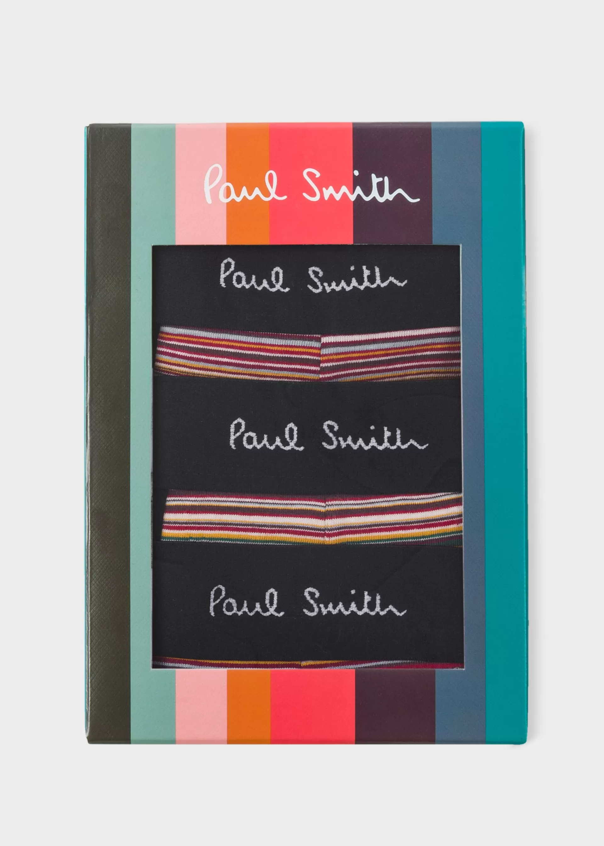 Three Pack 'Signature Stripe' Complete Underwear Gift Set>Paul Smith Fashion