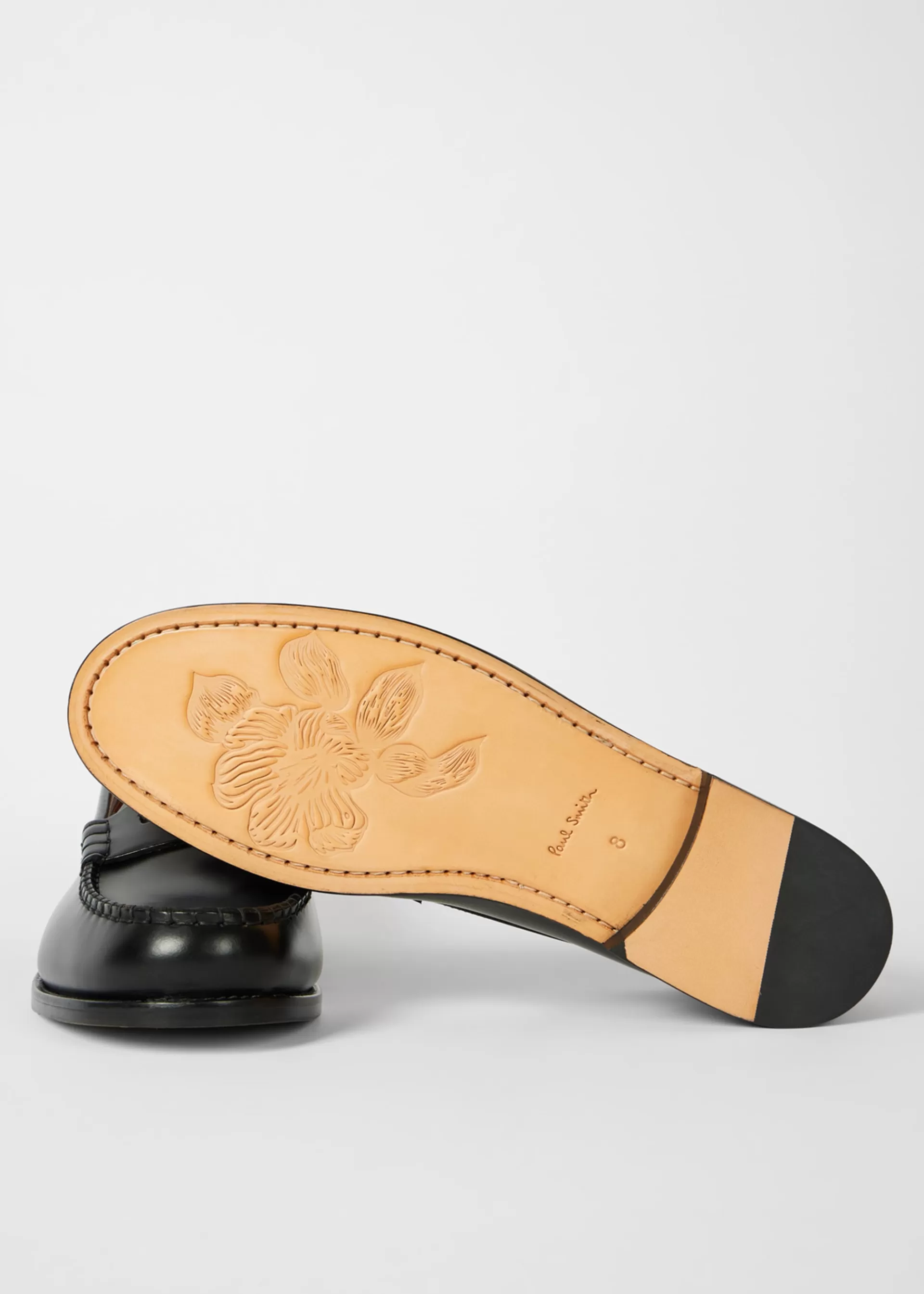Tonal Leather 'Lido' Loafers>Paul Smith Sale